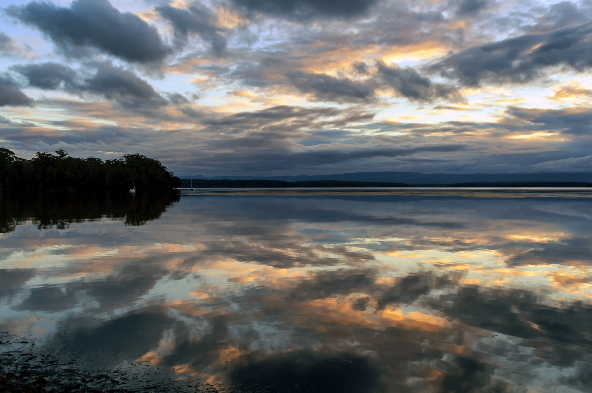 Winter Sunset on the Basin 1