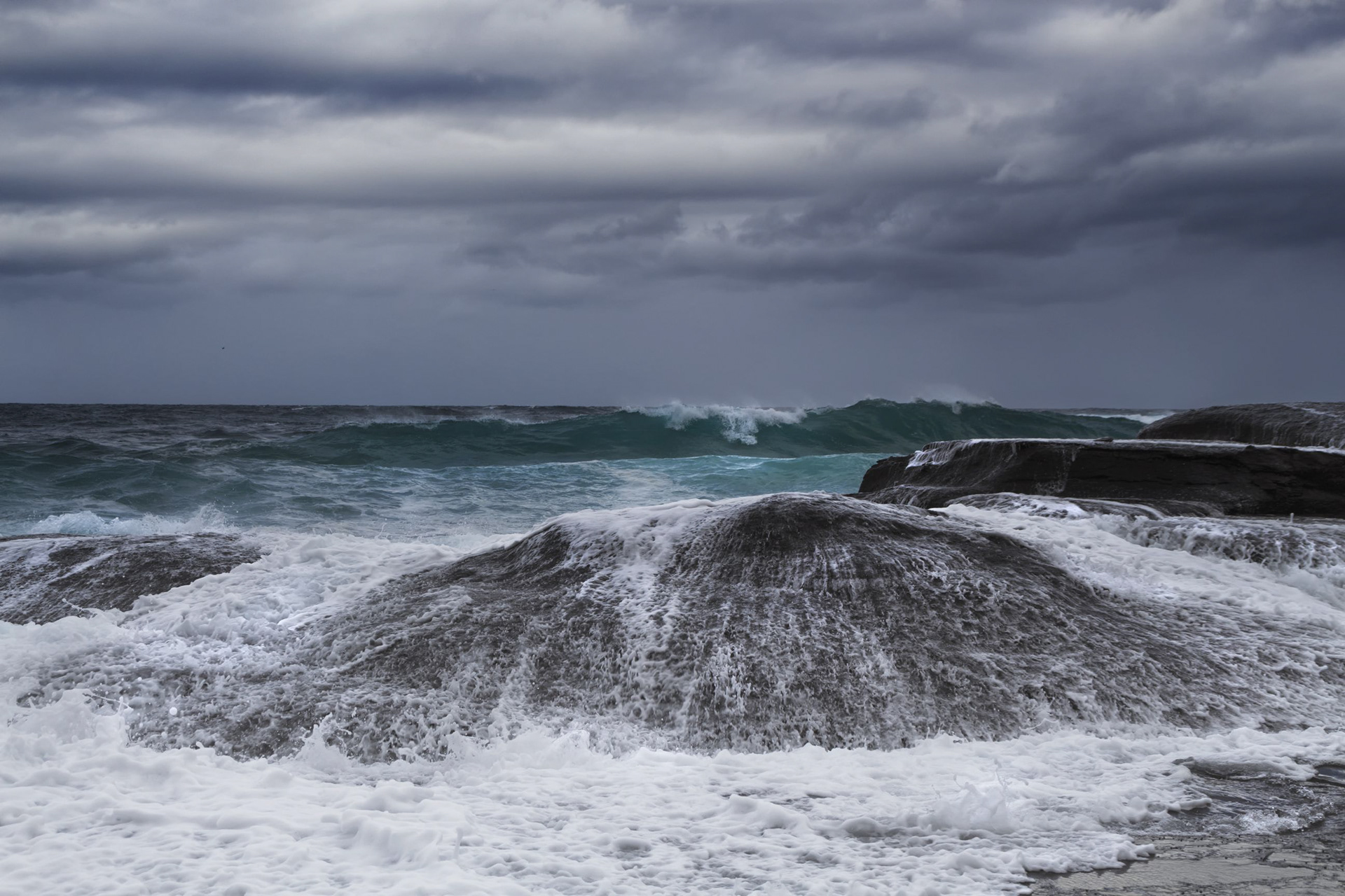Chilly Winter at Dolphin Point