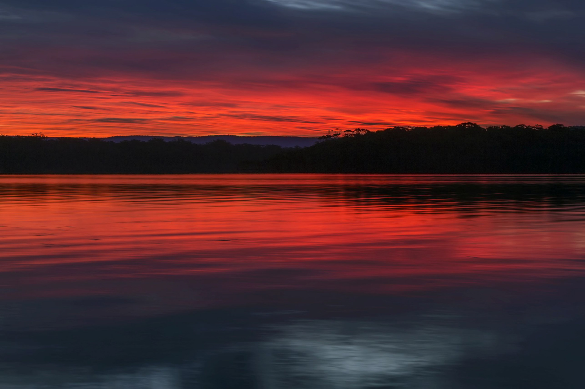 Blood Sunset 1 after dark