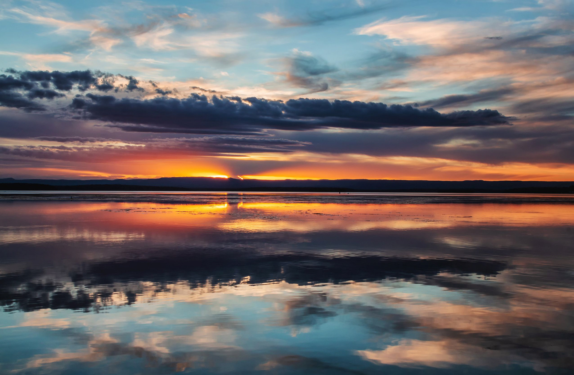 Spring Storm Sunset 1