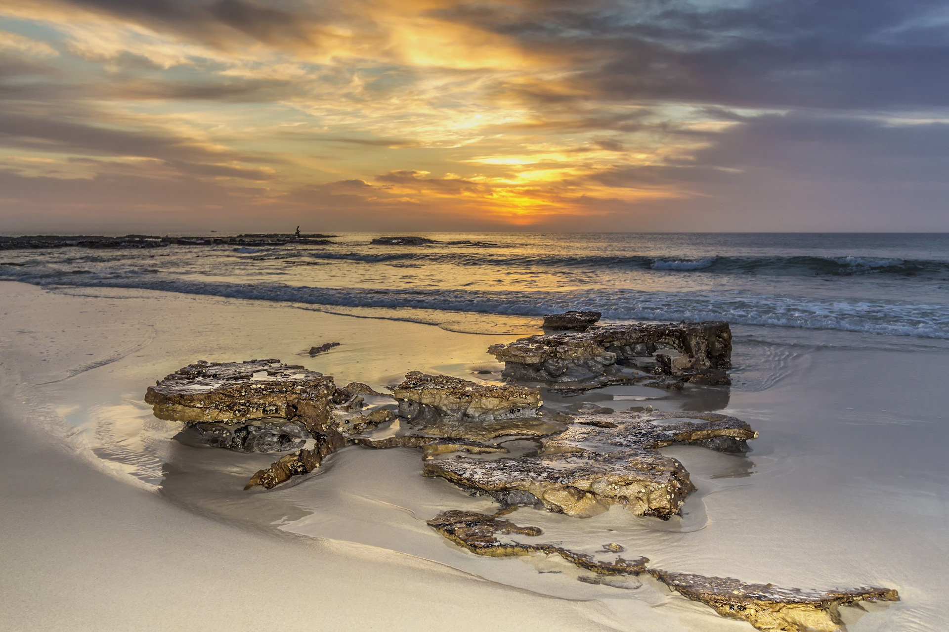Sunrise on Nelsons Beach Dec 2018 