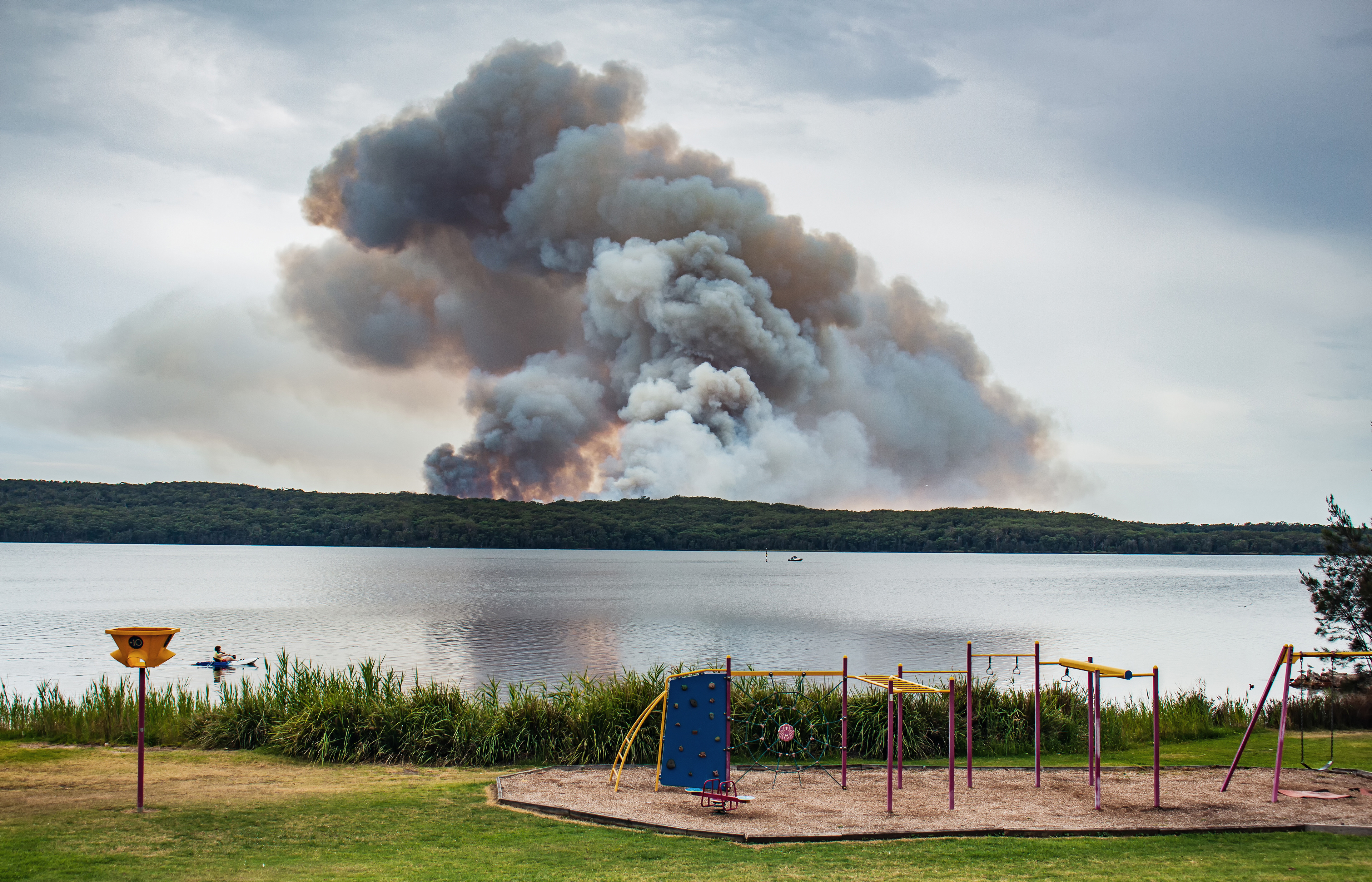 Booderee on Fire Again summer 2021 