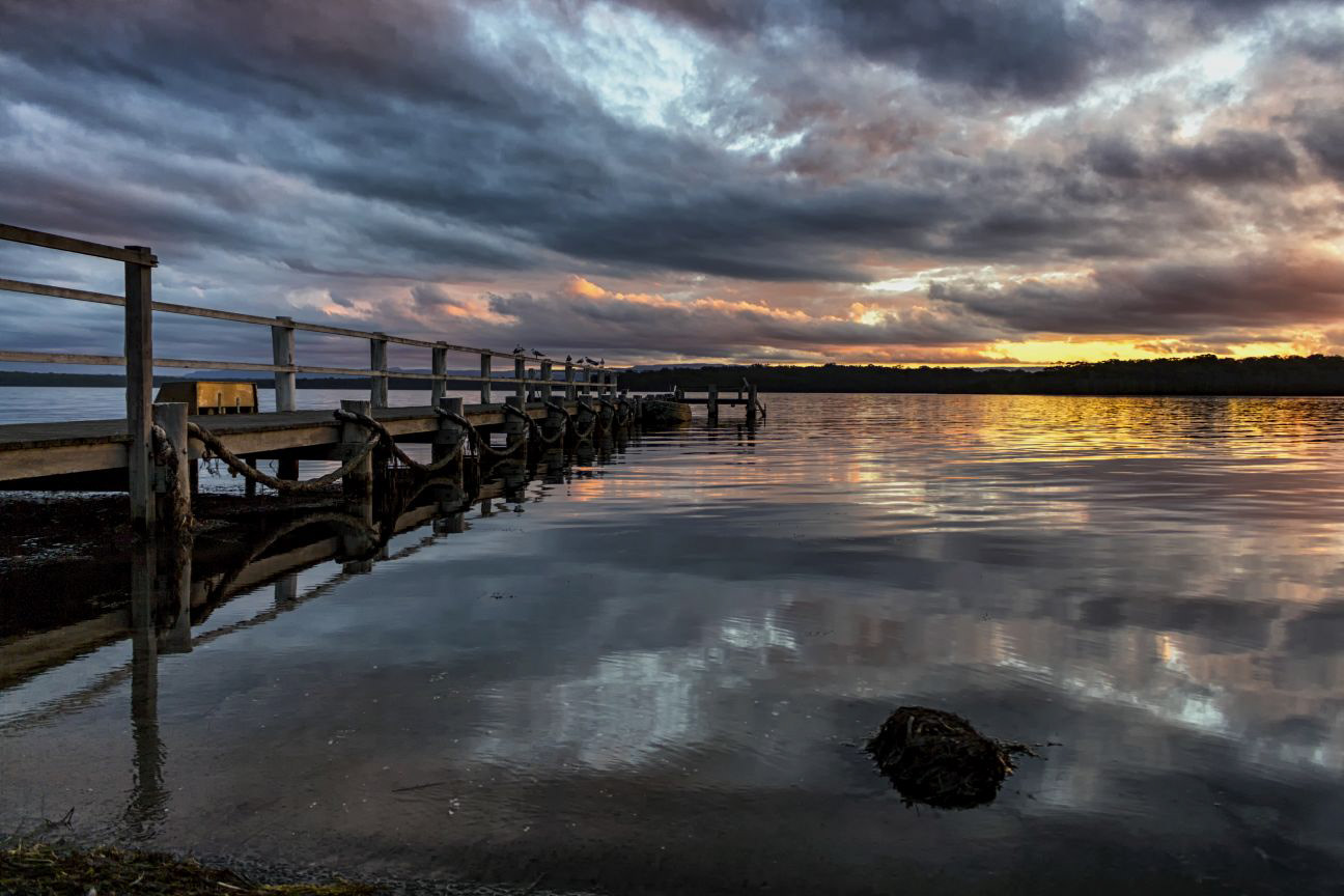 St Georges Basin Winter Sunset 