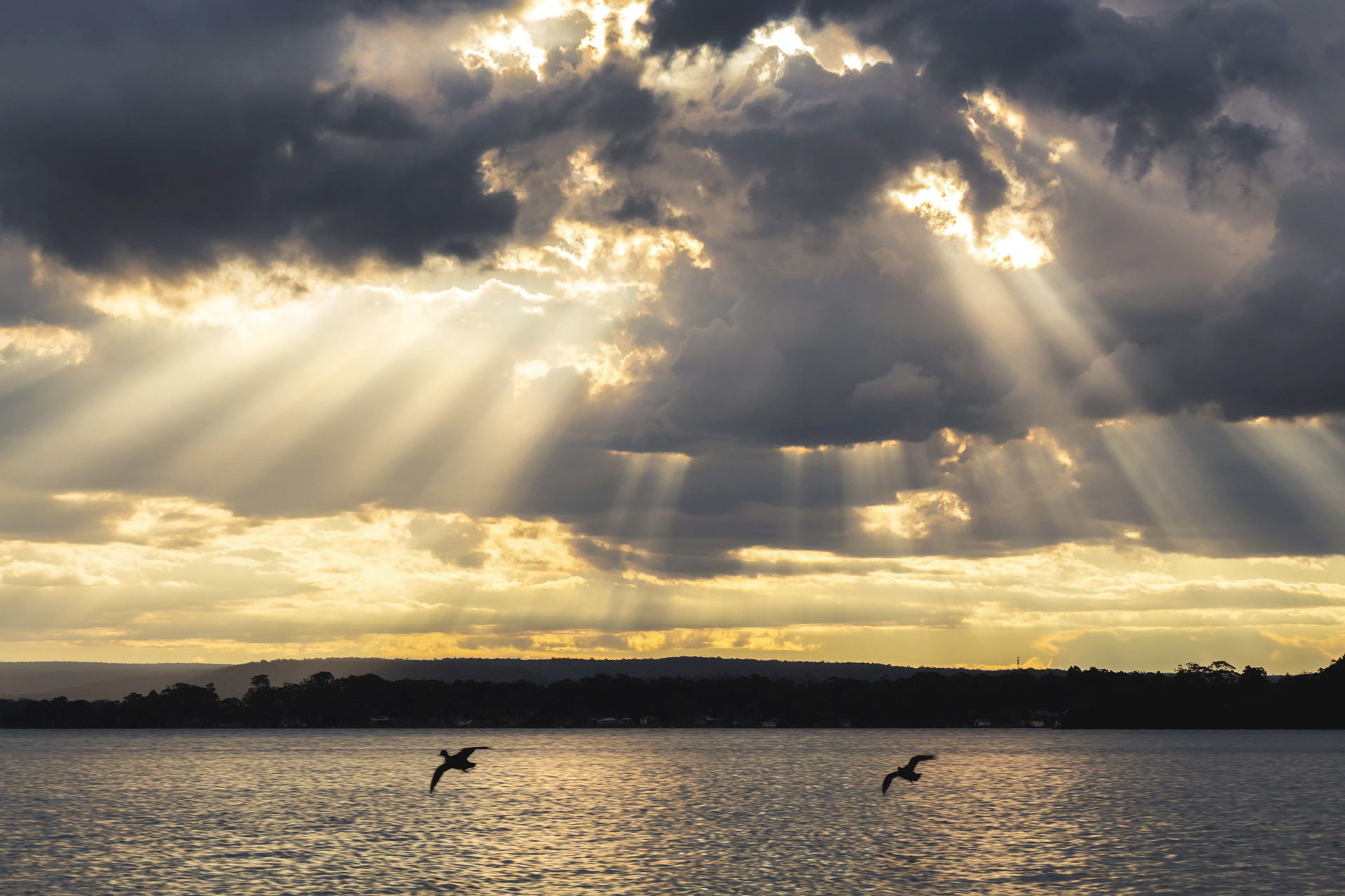 The first cold front of Winter moves in 2