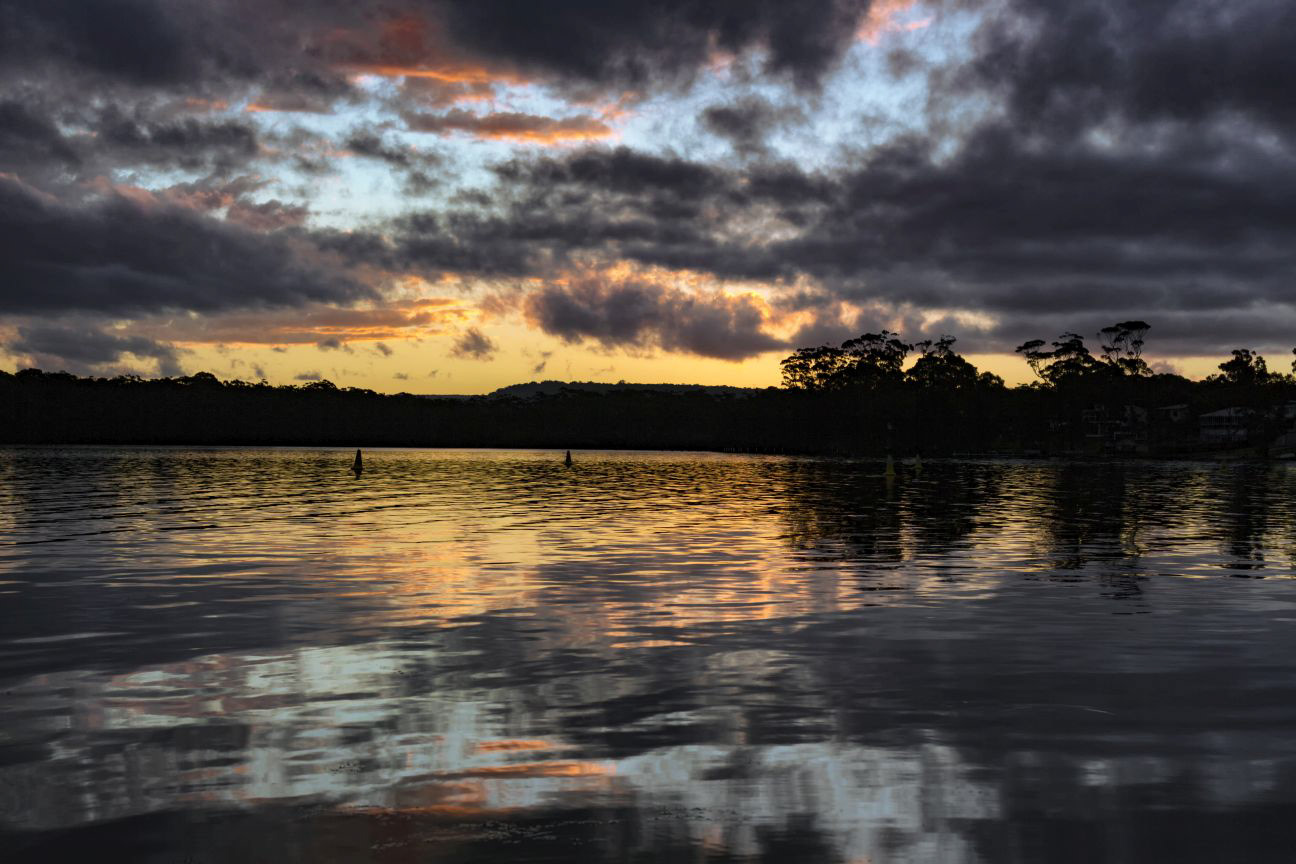 St Georges Basin Winter Sunset 