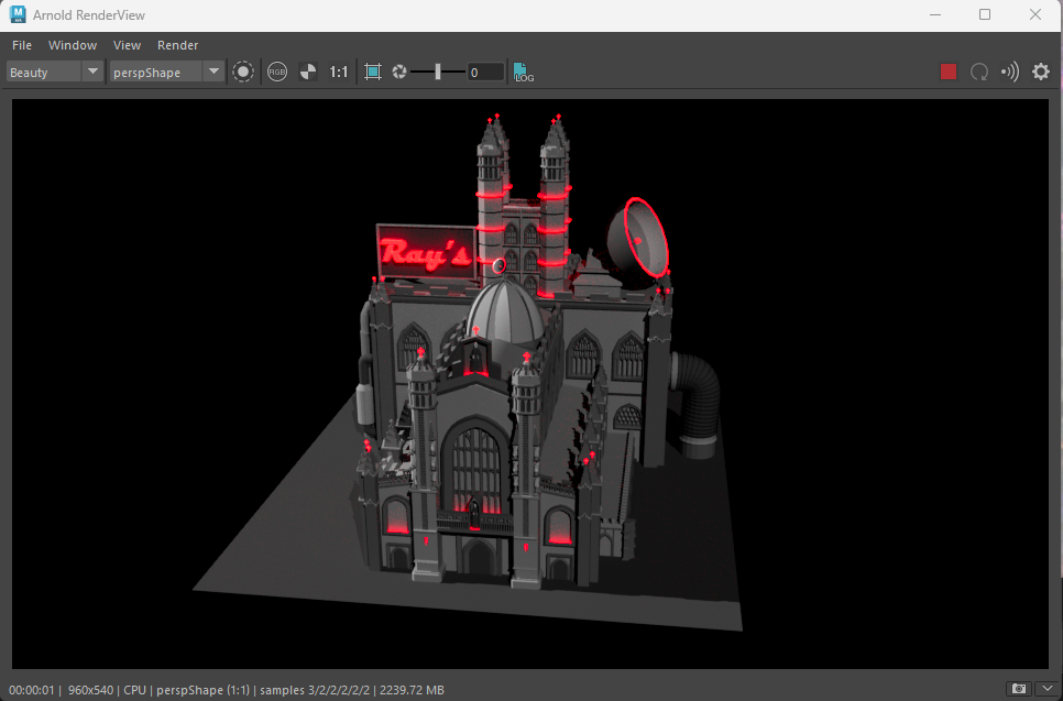 Final render front