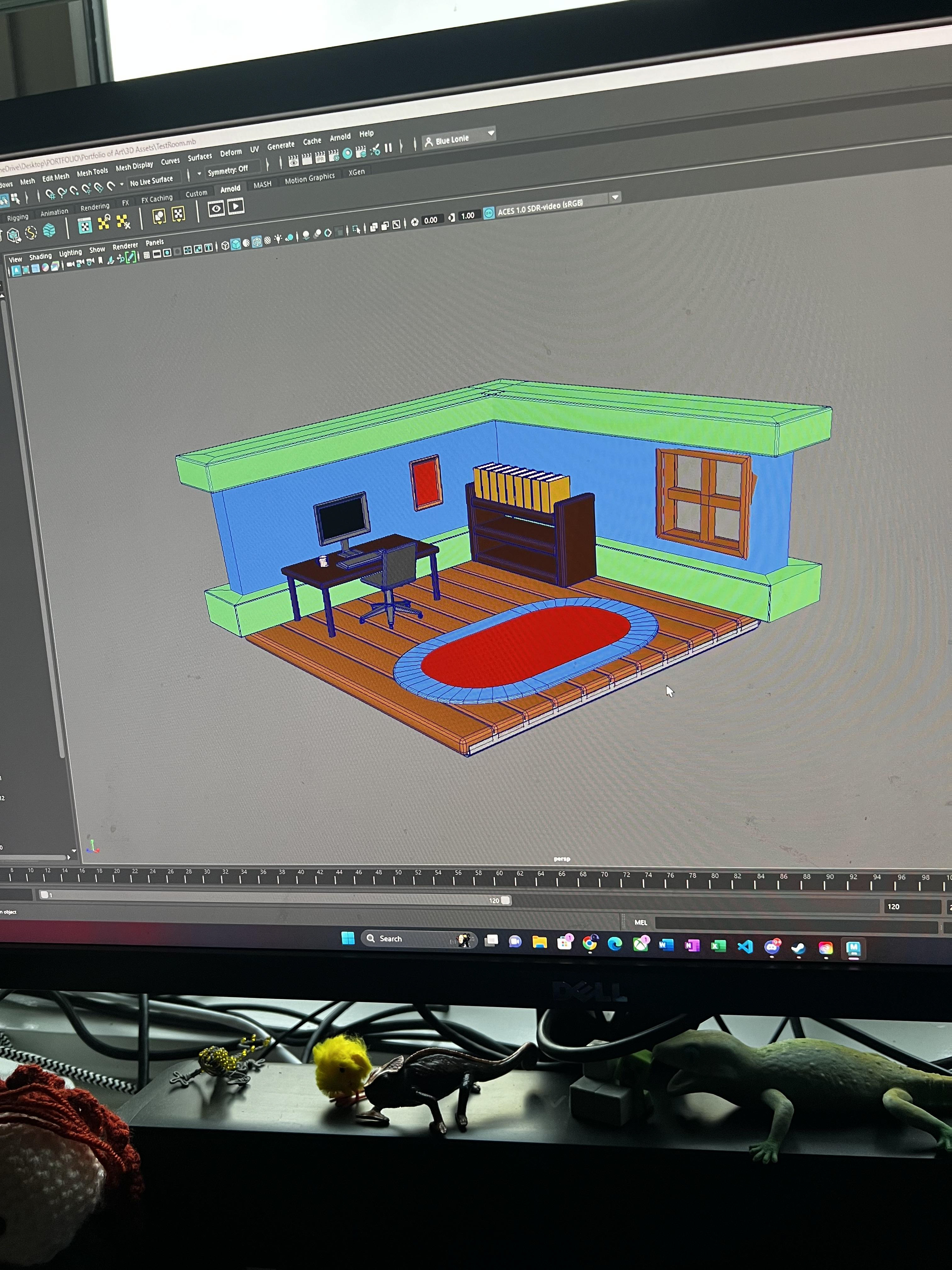 Finished Unrendered Model