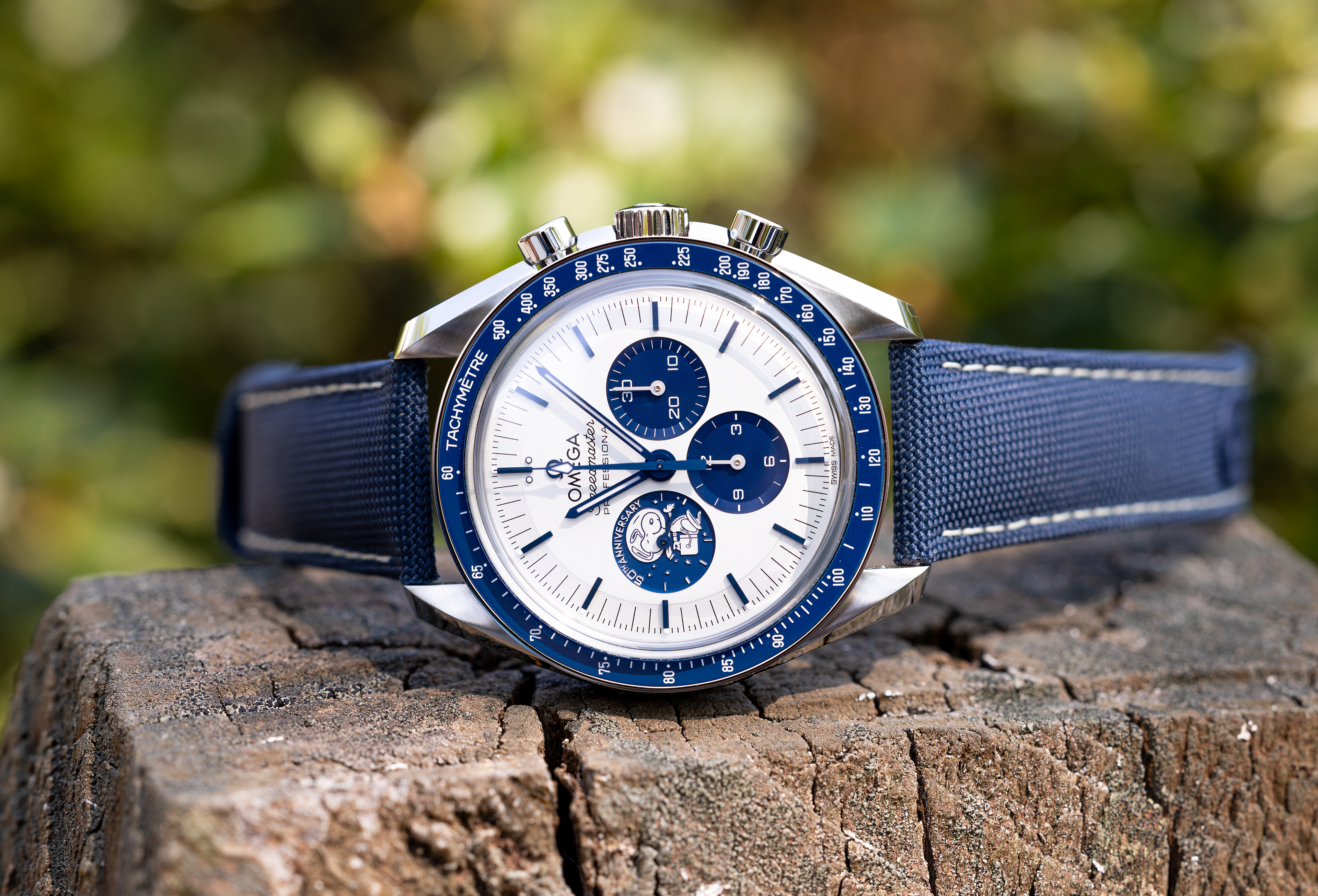 Omega Speedmaster Silver Snoopy Award 50th Anniversary