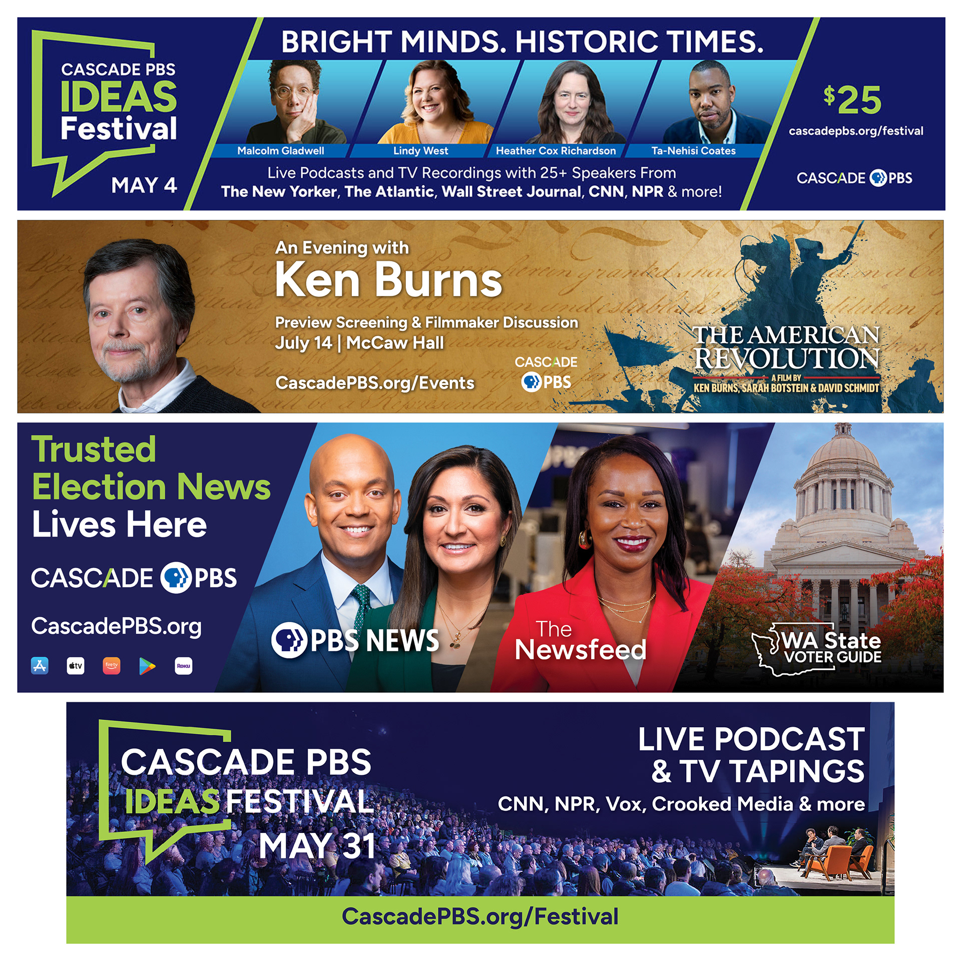 Cascade PBS - Outdoor Signage