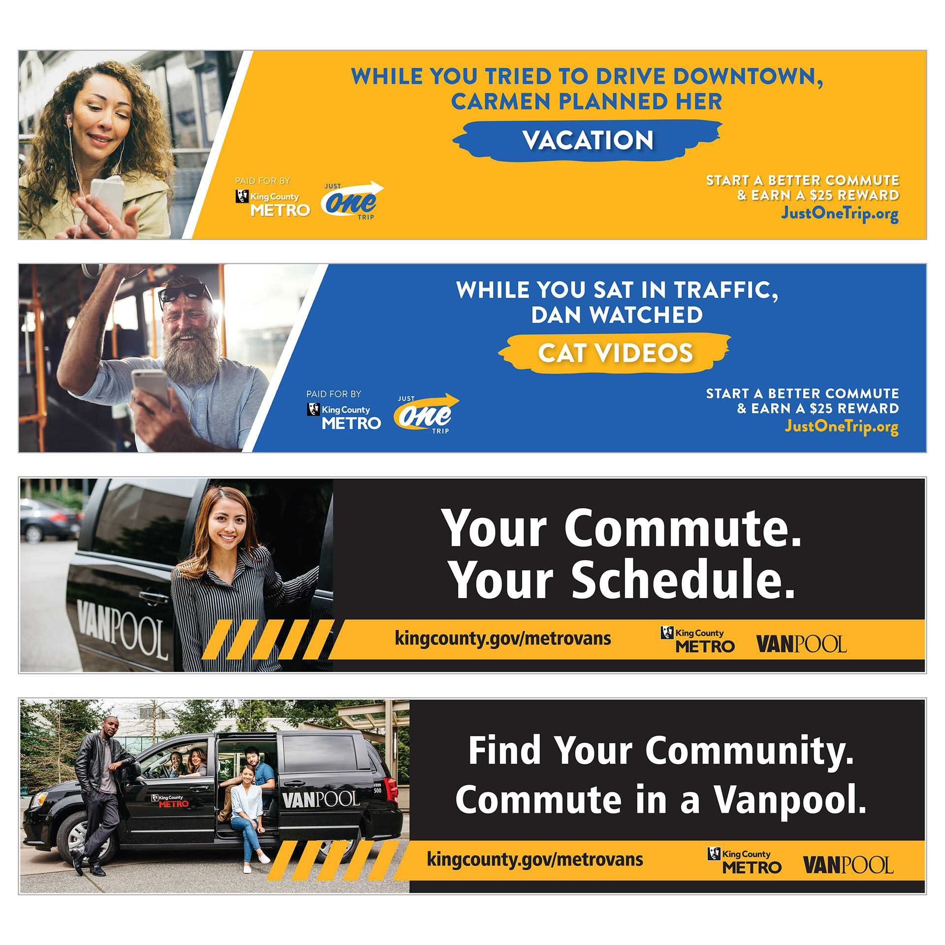 King County Metro - Bus Signage