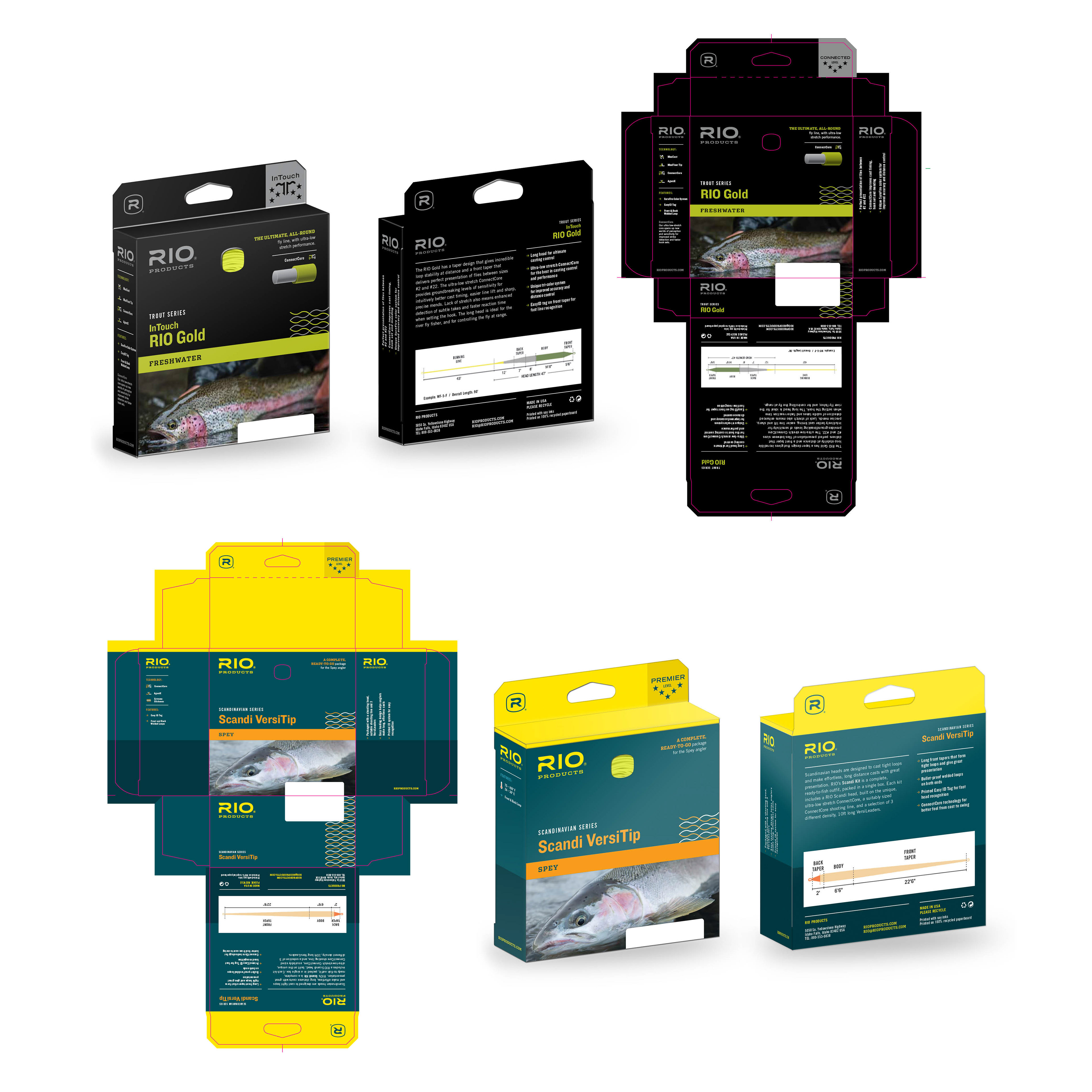 Rio Products - Fishing Line Packaging