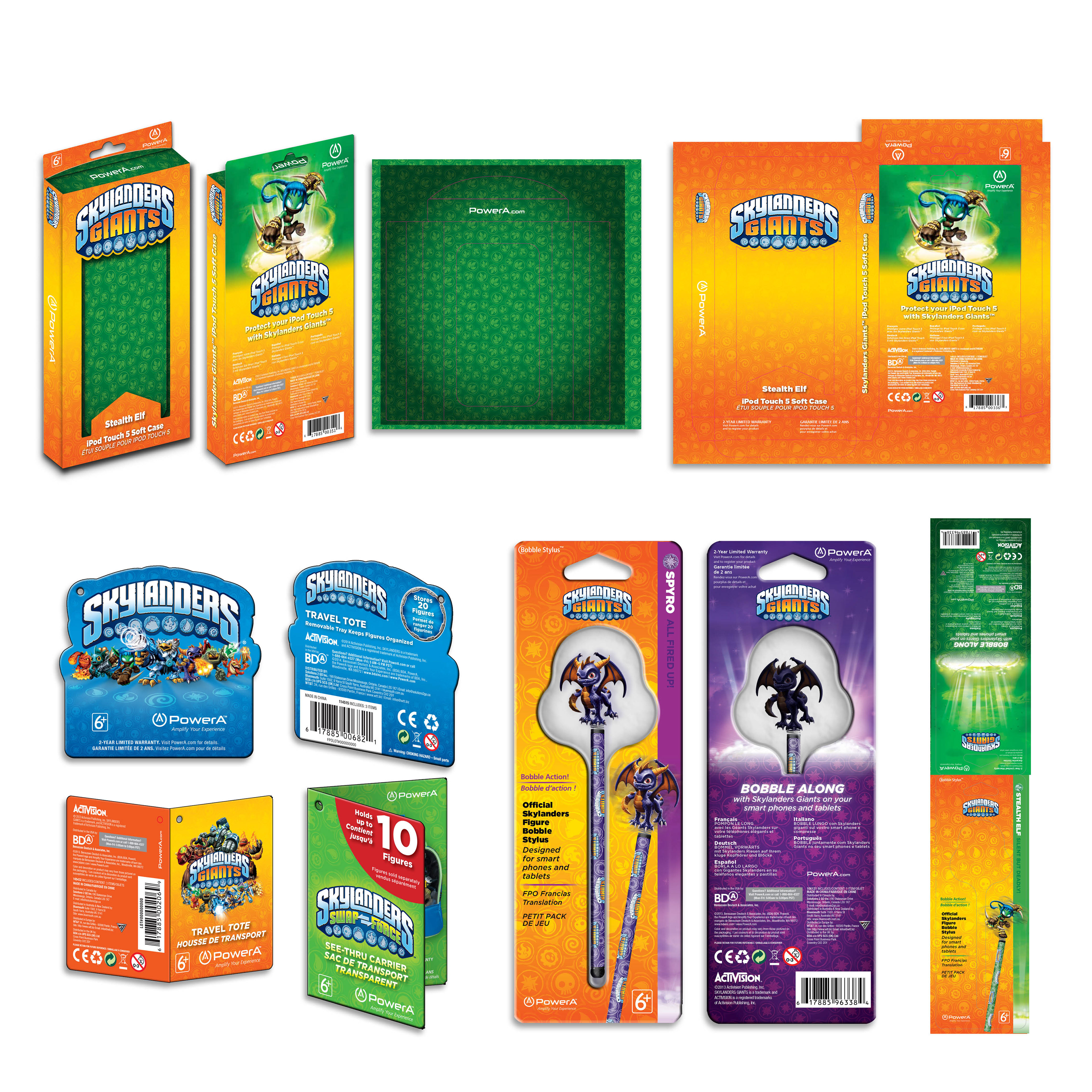 Activision Skylanders Packaging