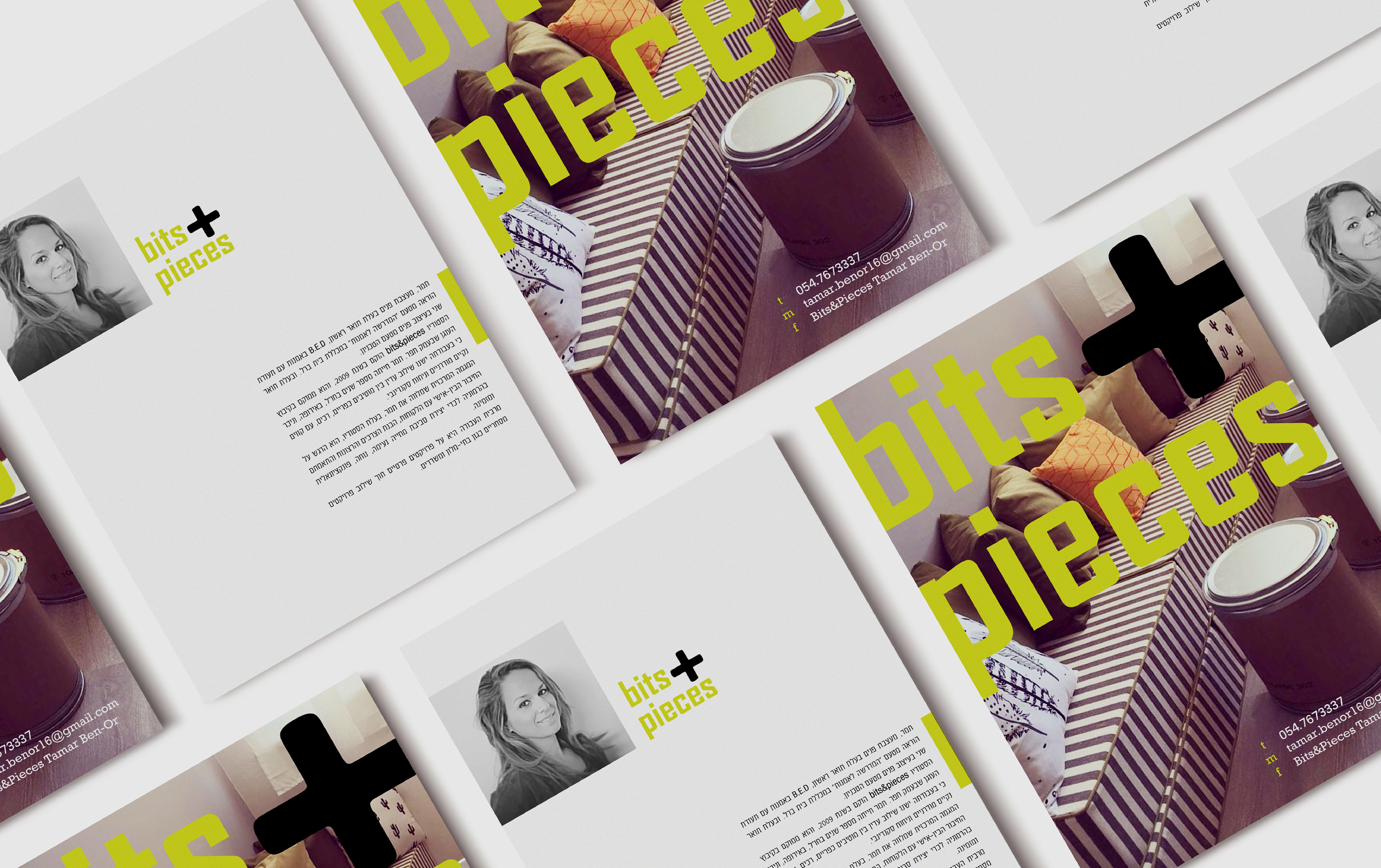 Bits & Pieces postcard