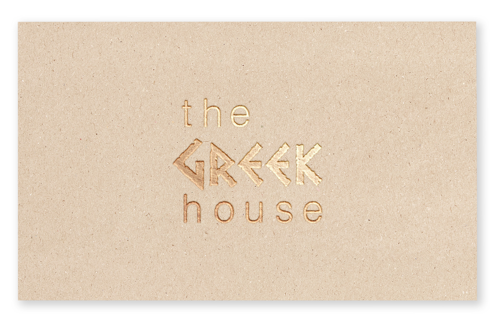 The Greek House logo