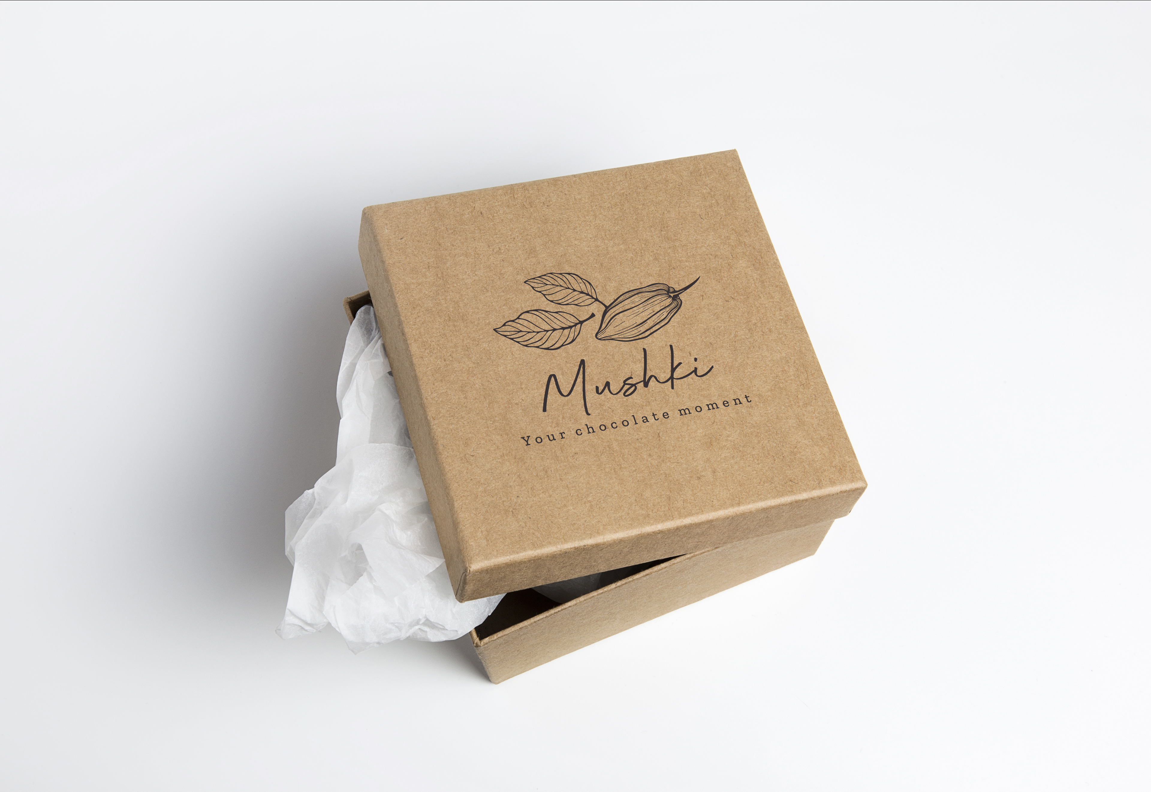 Mushki Chocolate pralines box