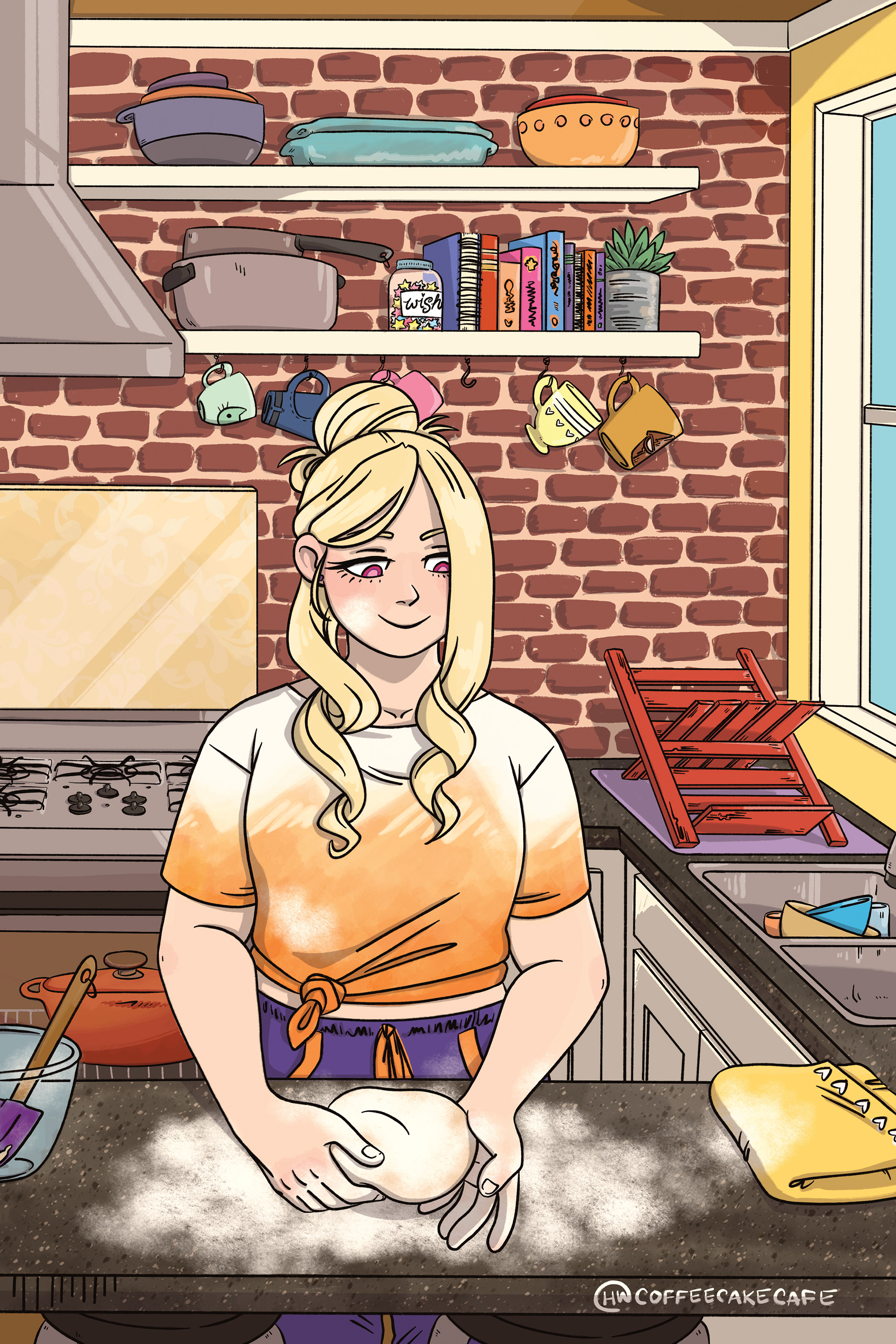 for an unpublished My Hero Academia cookbook zine - 2018
