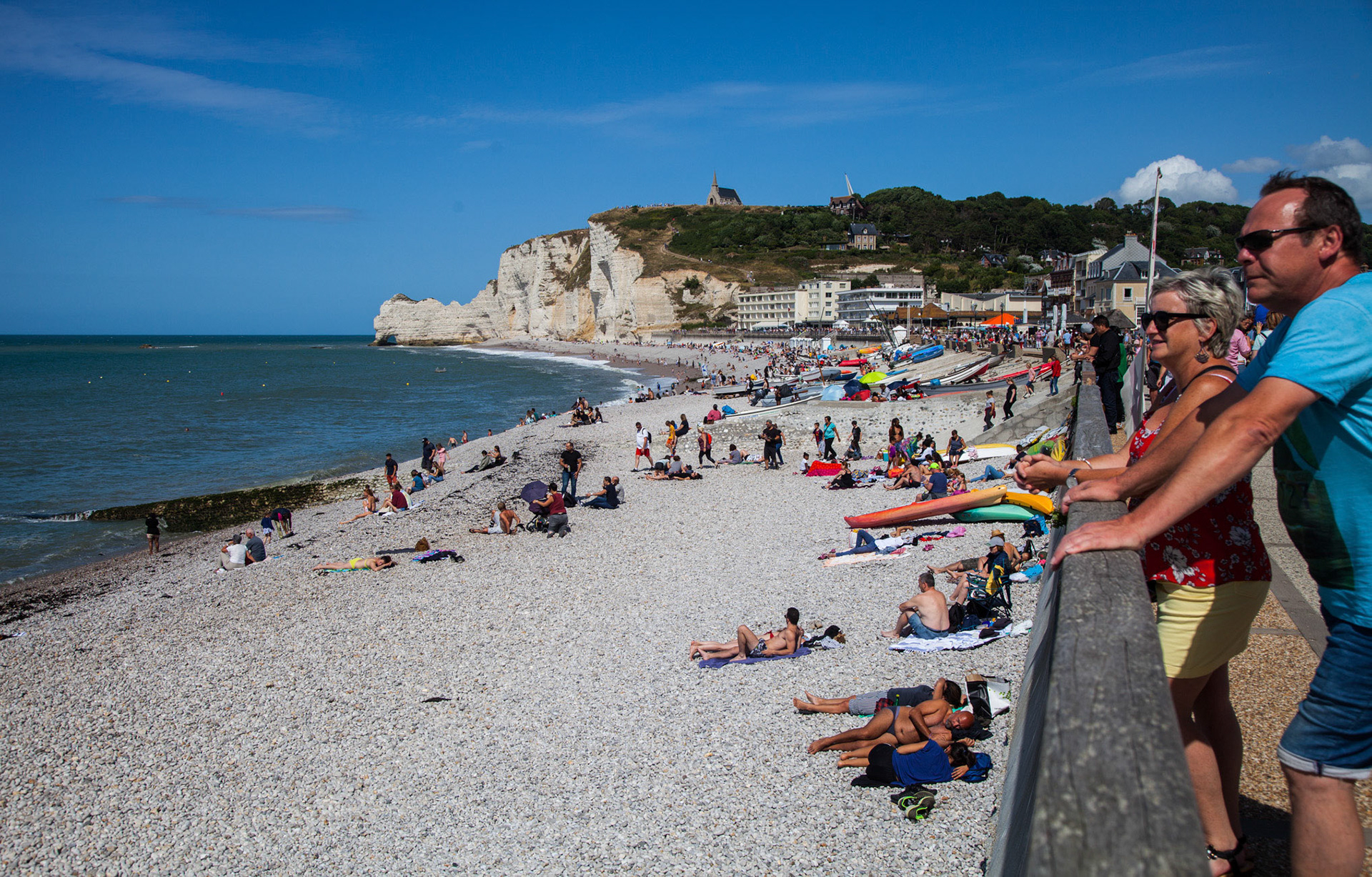 La plage et les galets