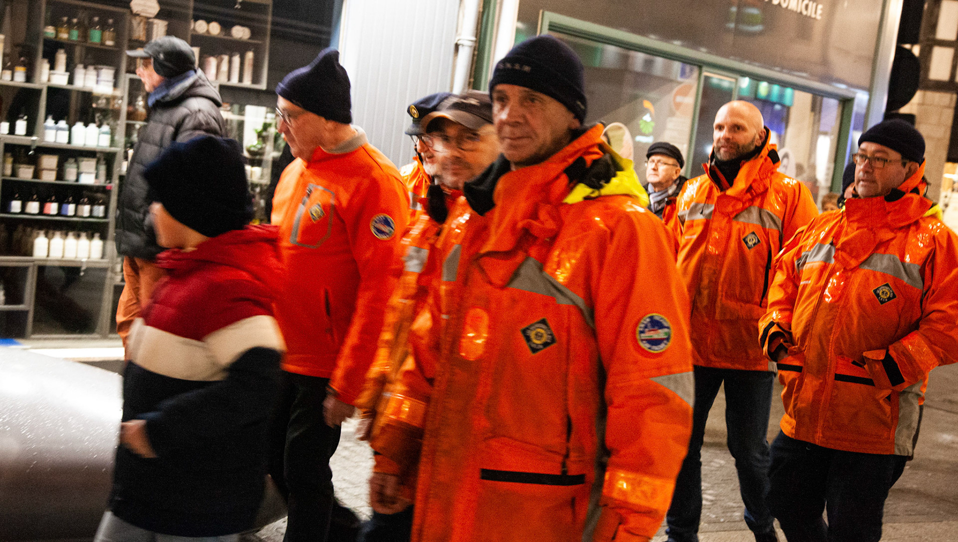 Les sauveteurs en mer SNSM