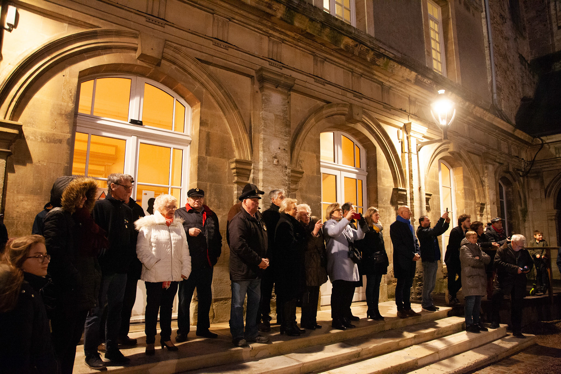 Cérémonie à L'Hotel de Ville
