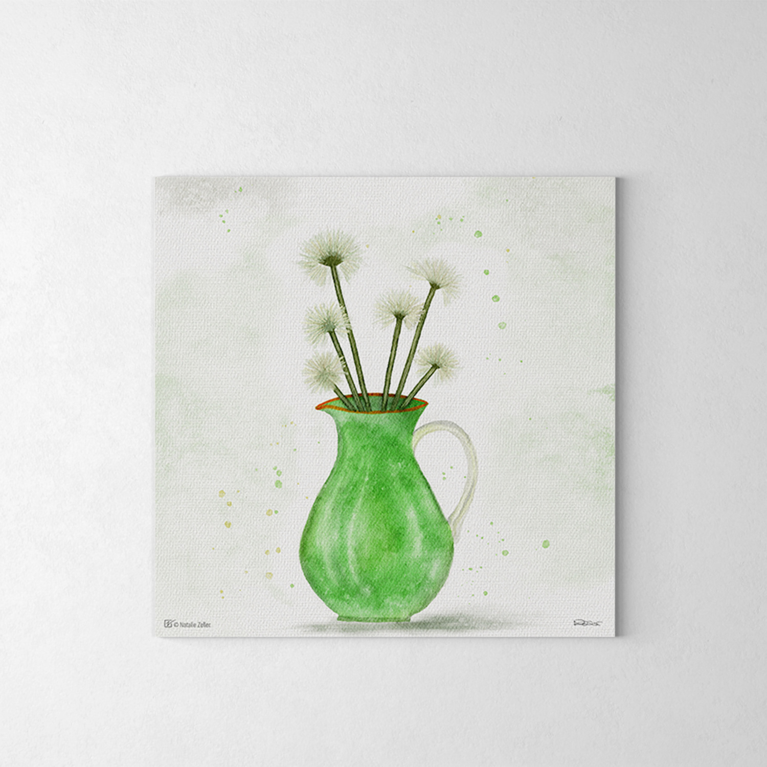 Watercolour Spring Gerberas