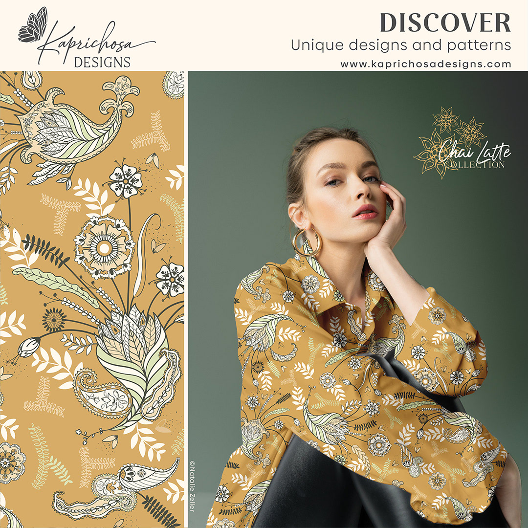 textile print designer-Kaprichosa Designs
