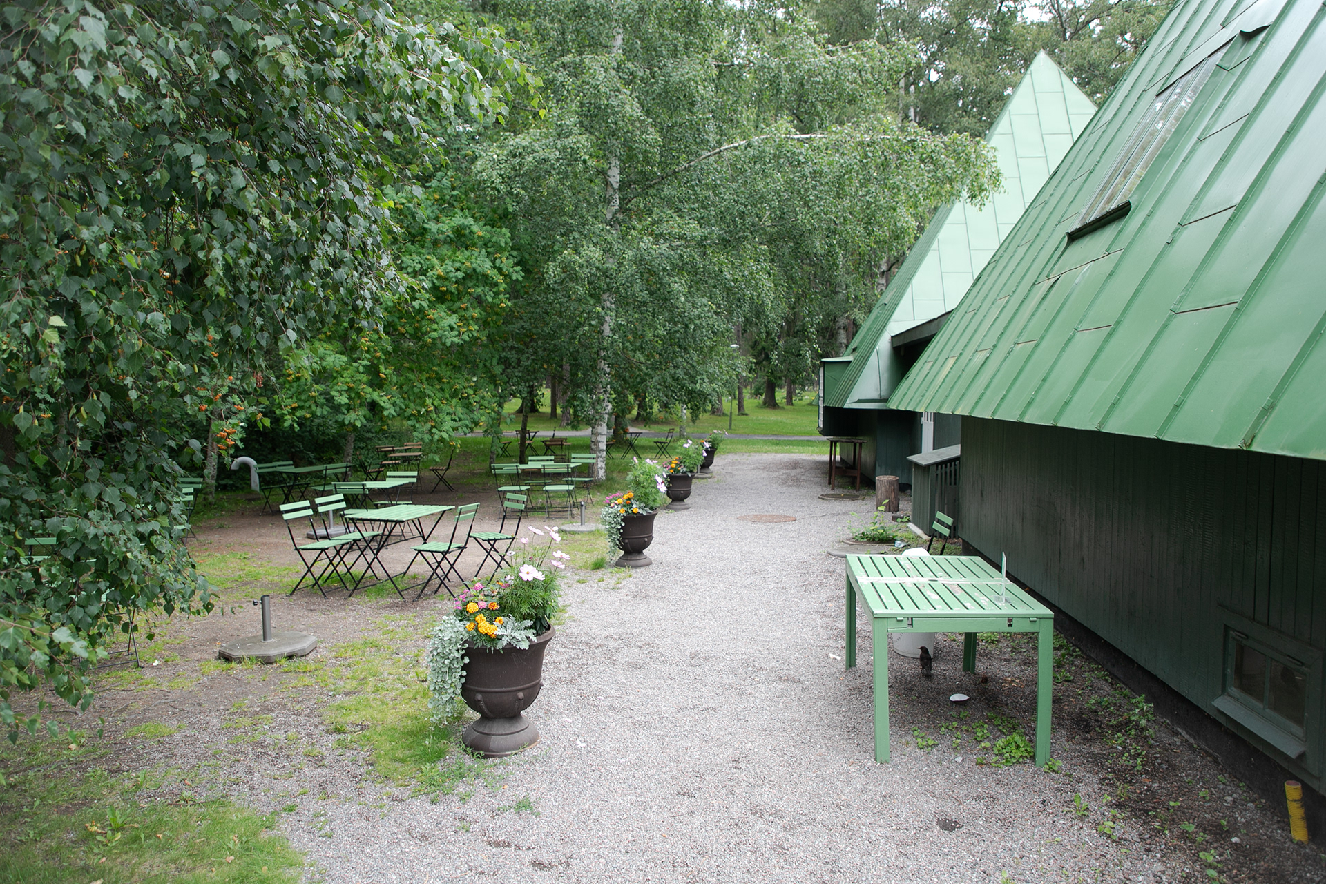 Tallum Pavilion/Visitors Center, designed by Gunnar Asplund, 1920.
