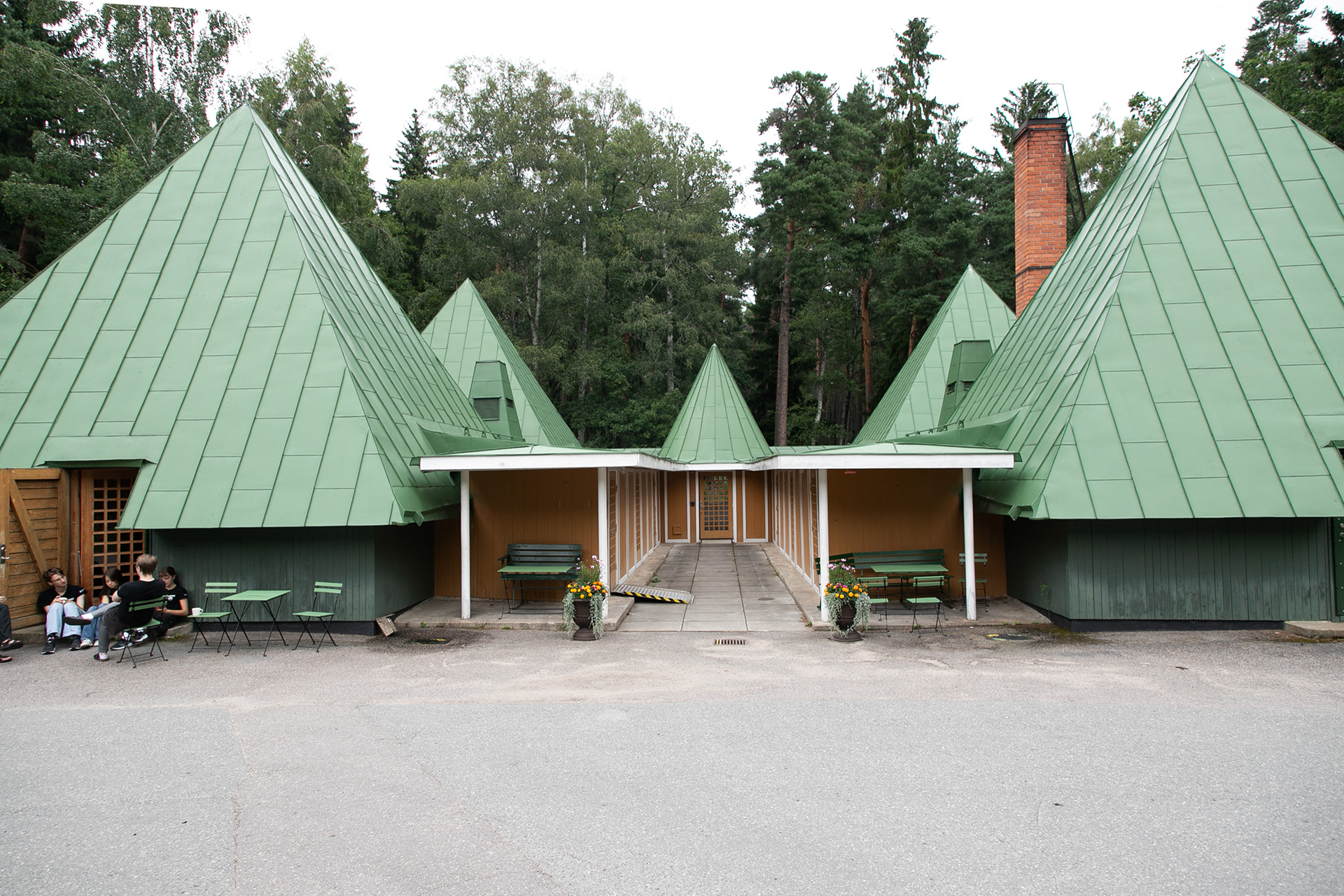 Tallum Pavilion/Visitors Center, designed by Gunnar Asplund, 1920.