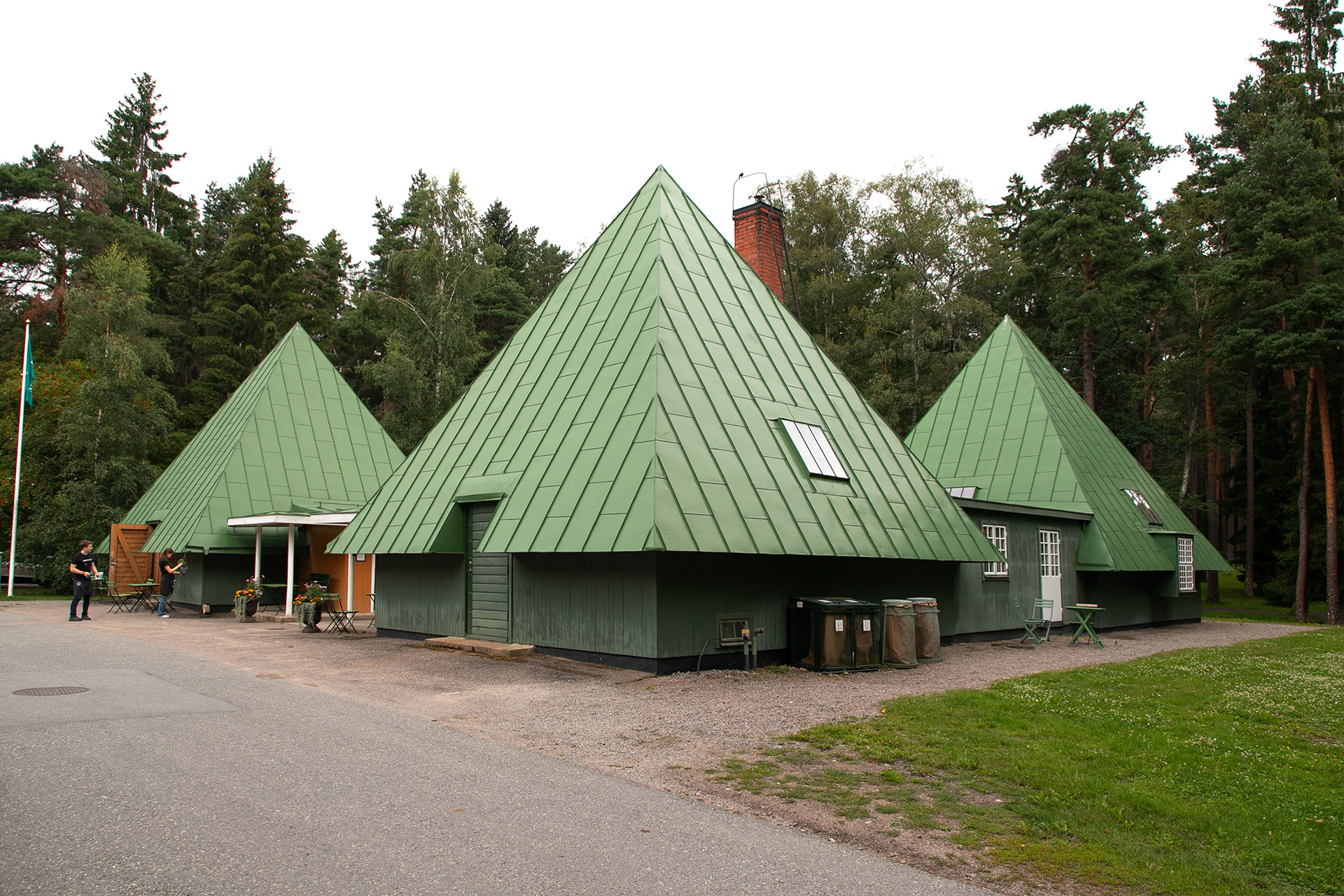 Tallum Pavilion/Visitors Center, designed by Gunnar Asplund, 1920.