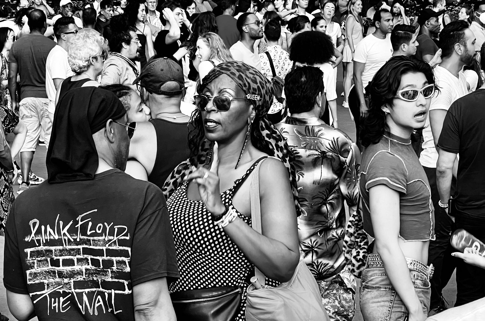 Summertime Crowds in New York City