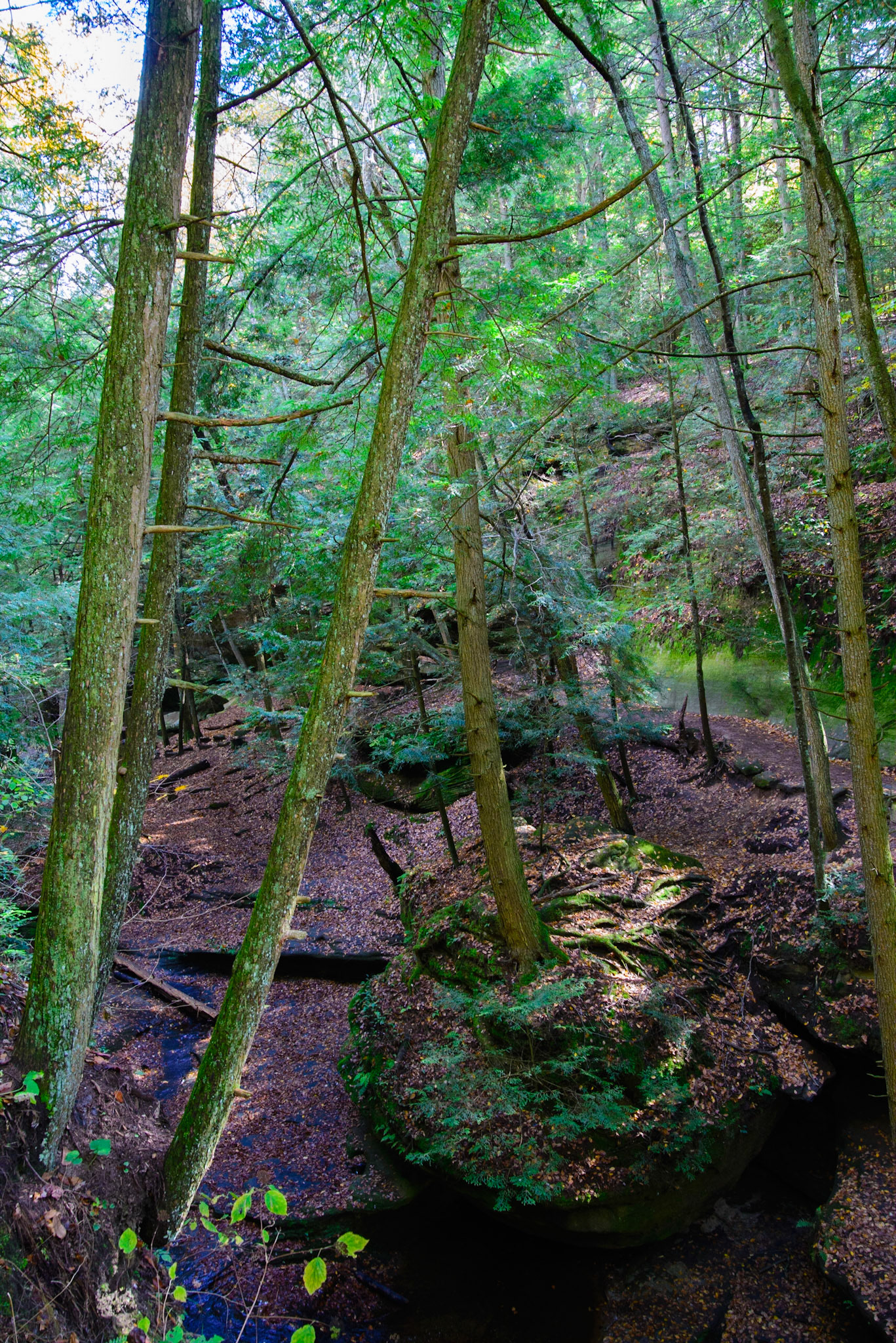 Hocking Hills &amp; Lake Hope -- October, 2013