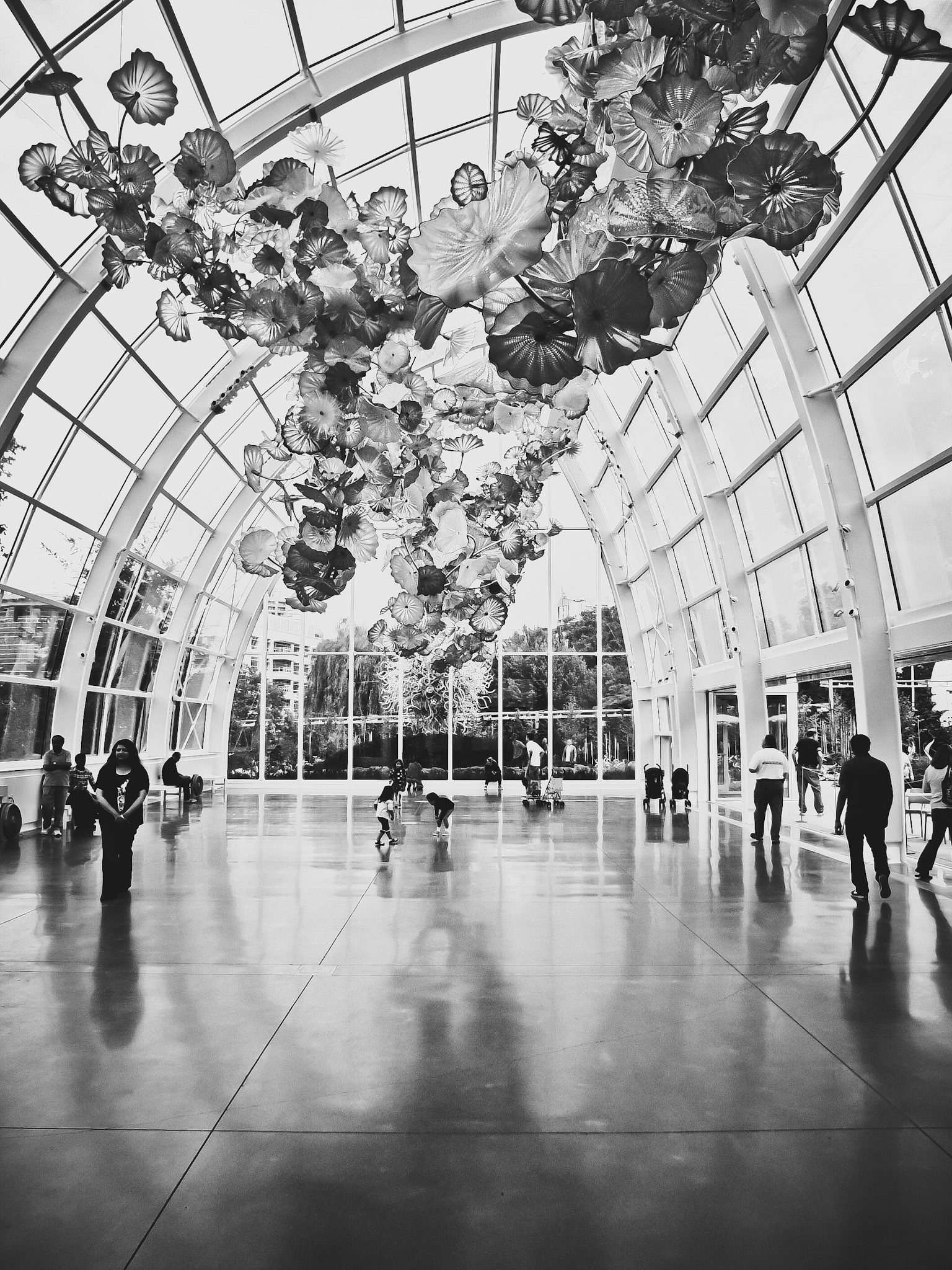 Seattle Center, Chihuly Exhibit, Seattle