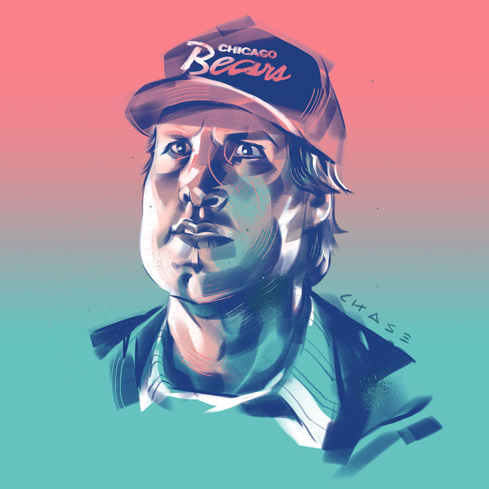 Chevy Chase in National Lampoon's Christmas Vacation