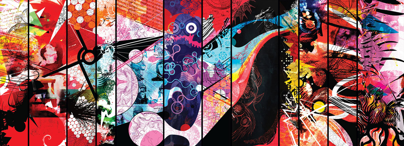 Exquisite Corpse collaborative art series (Round 6)