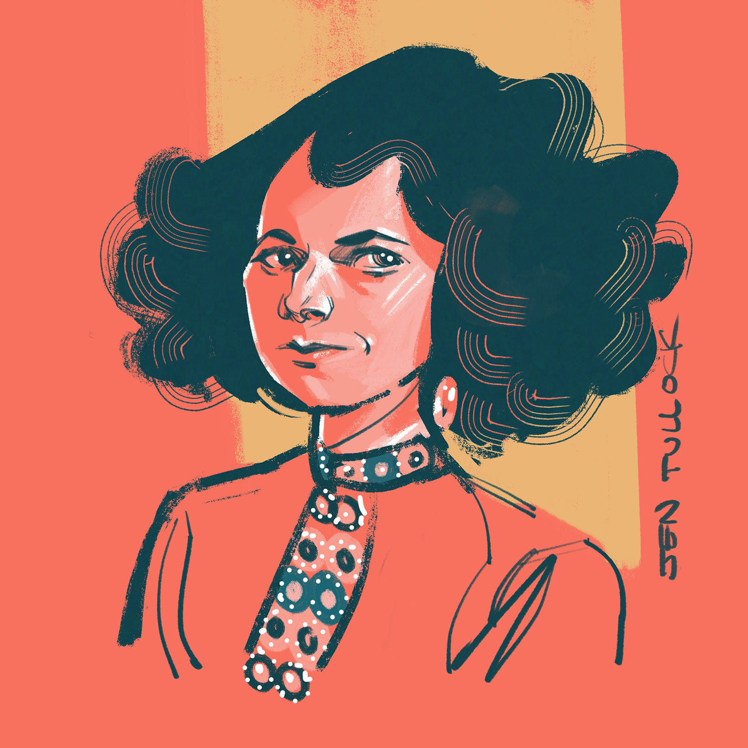 Jen Tullock – Editorial illustration and portrait drawing