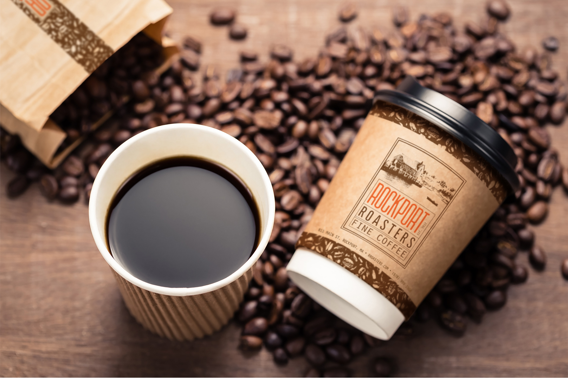 Rockport Roaster Coffee Package design