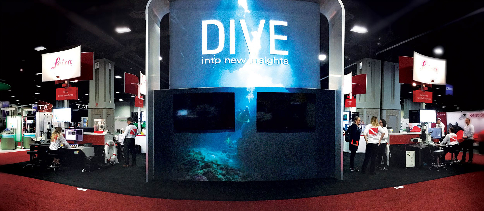 Leica Tradeshow Booth Design