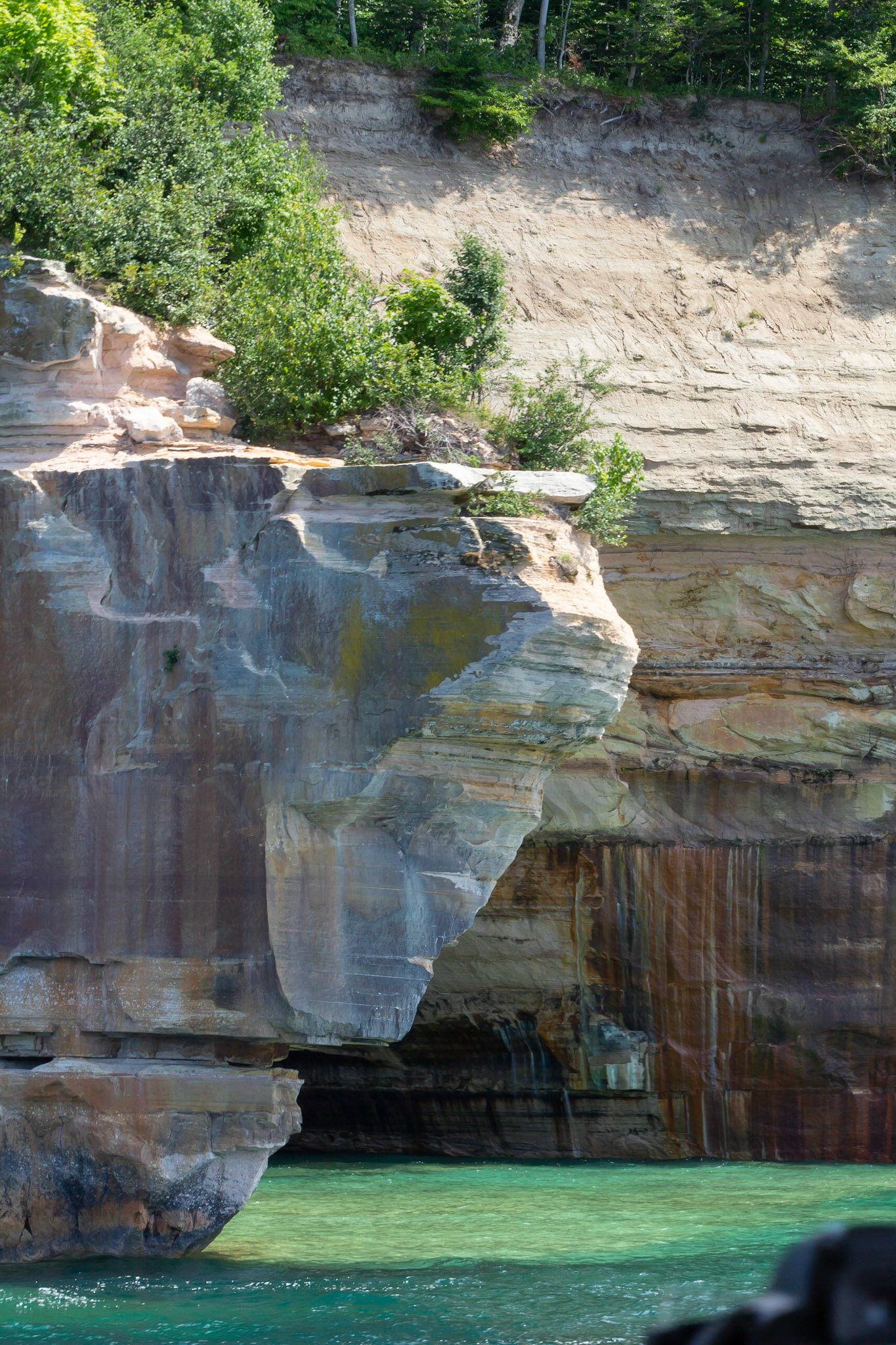 Looks like a spectacular rock to jump off of