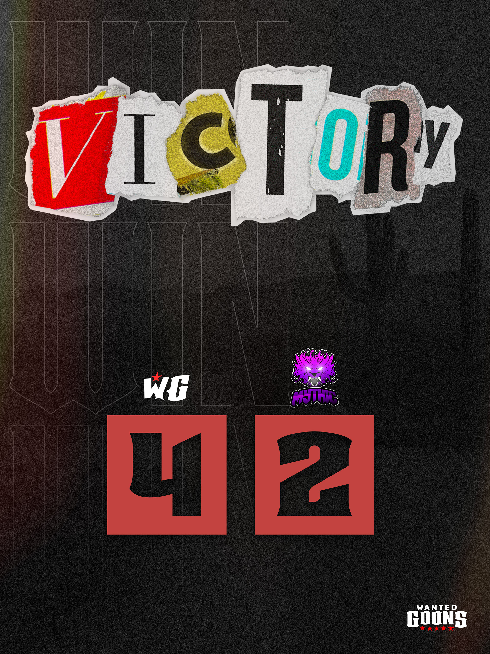 Victory Graphic | Game Day Templates