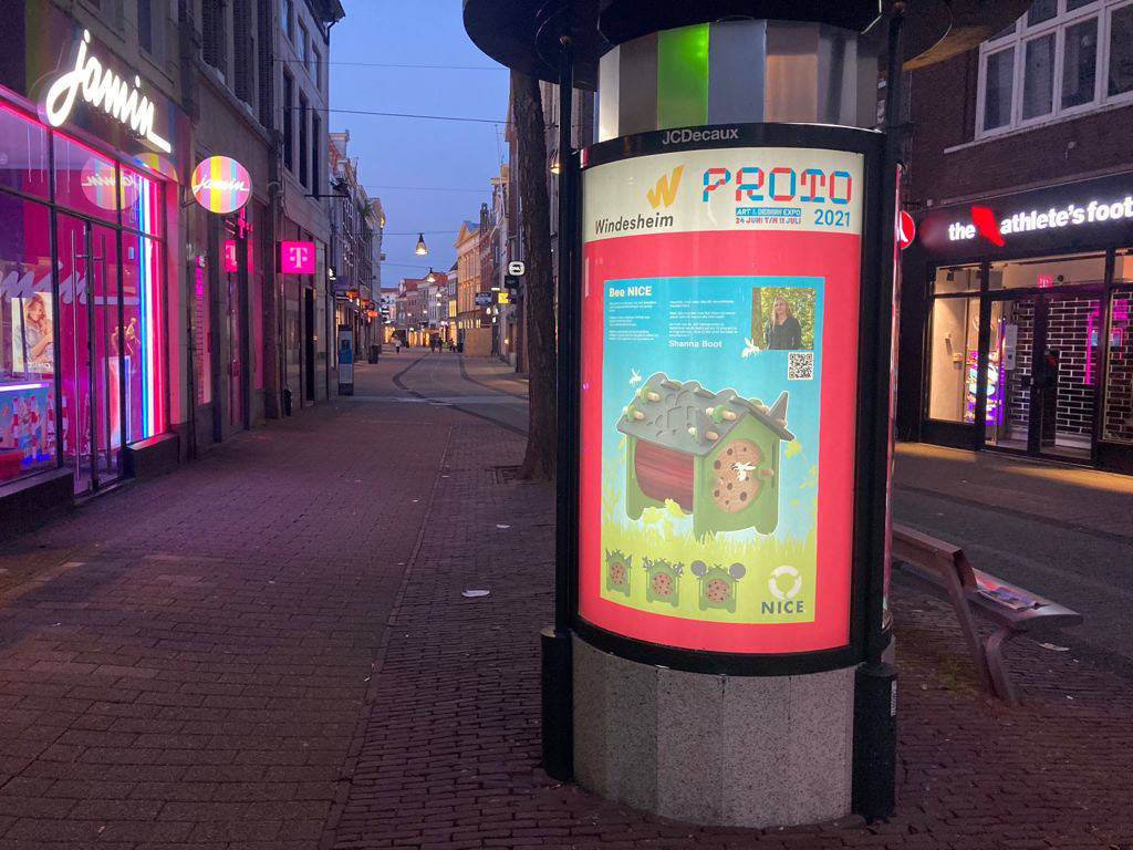 Main street Zwolle, The Netherlands