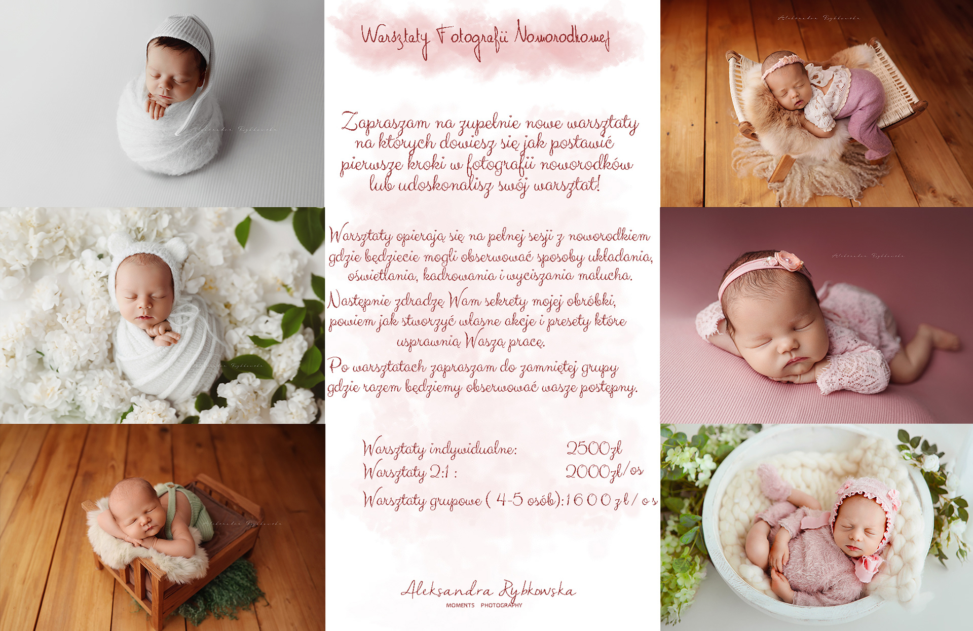 Warsztaty fotografii noworodkowej