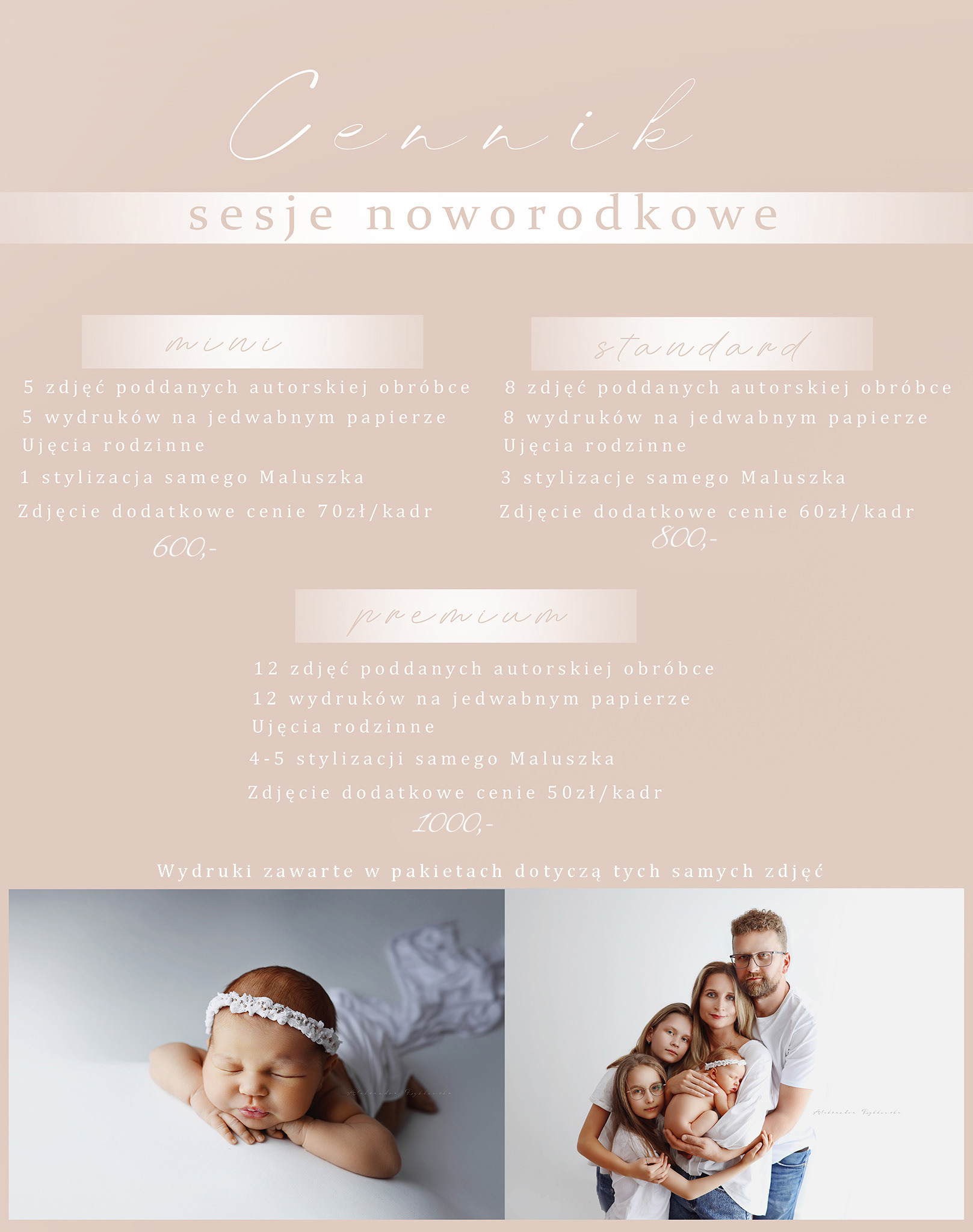Sesje noworodkowe