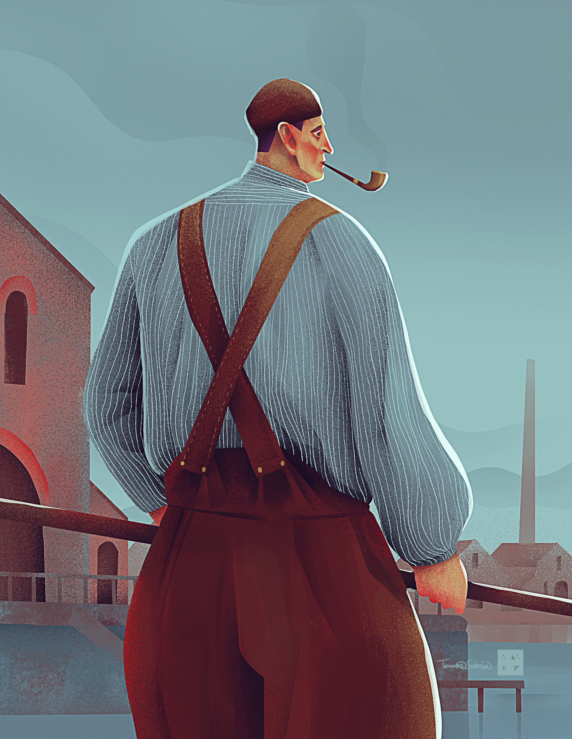 Dělník v docích / Dockworker