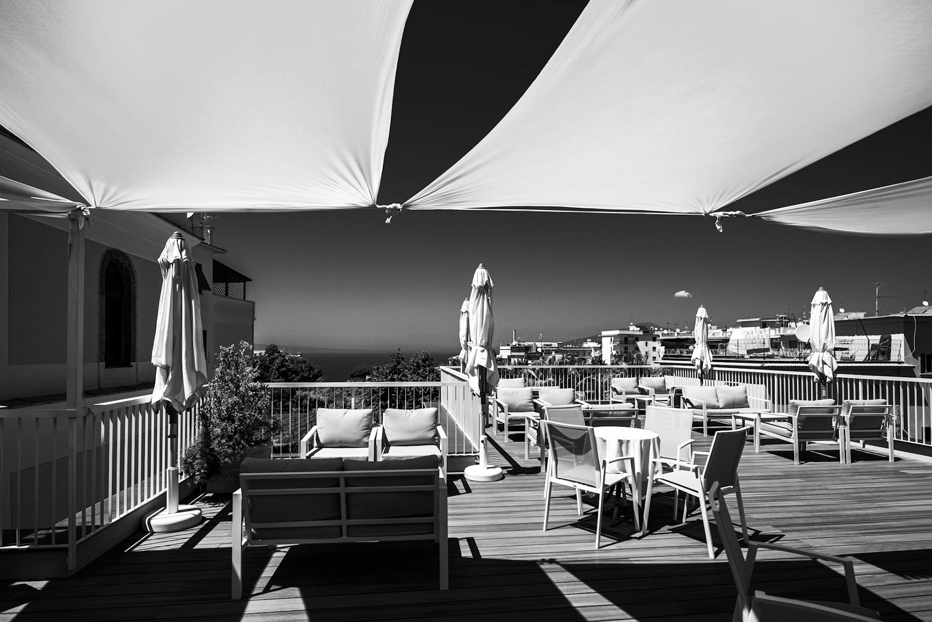 La vista da Michelangelo albergo - Sorrento