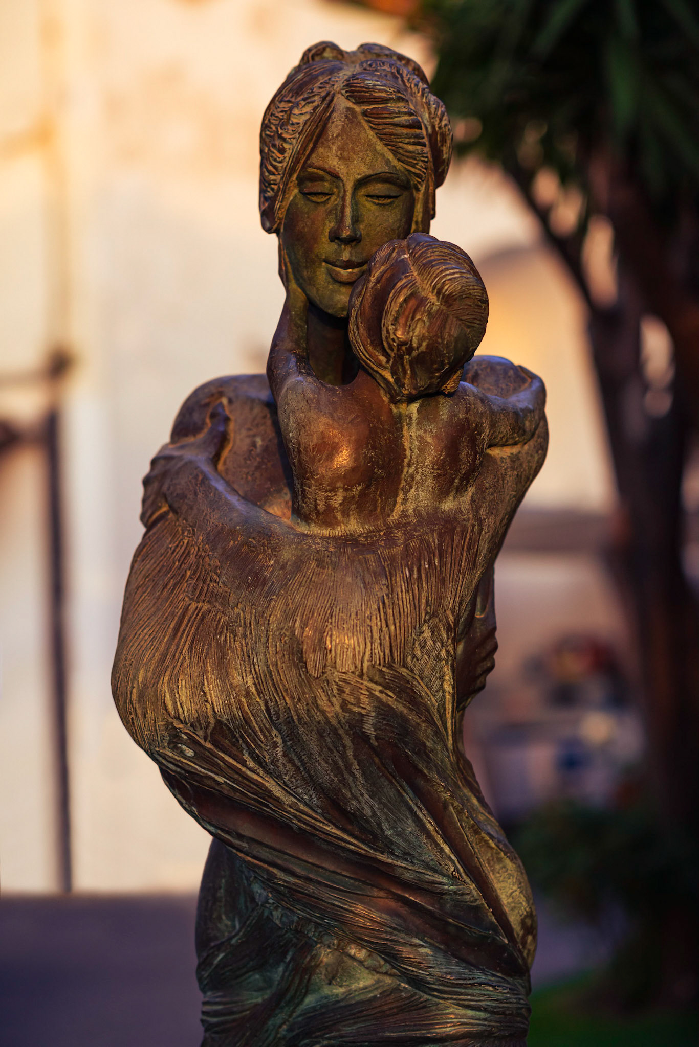 La madre e suo bambino - Sorrento