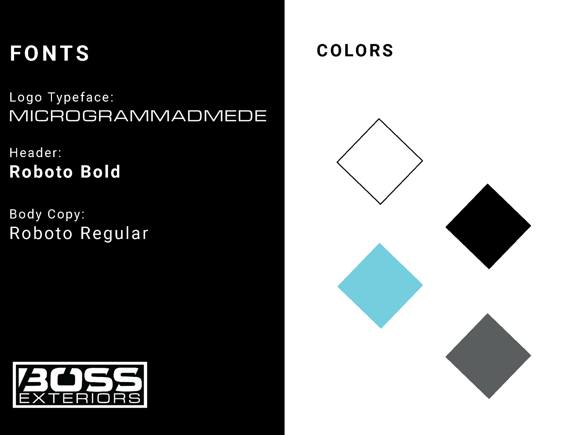 Fonts and Colors