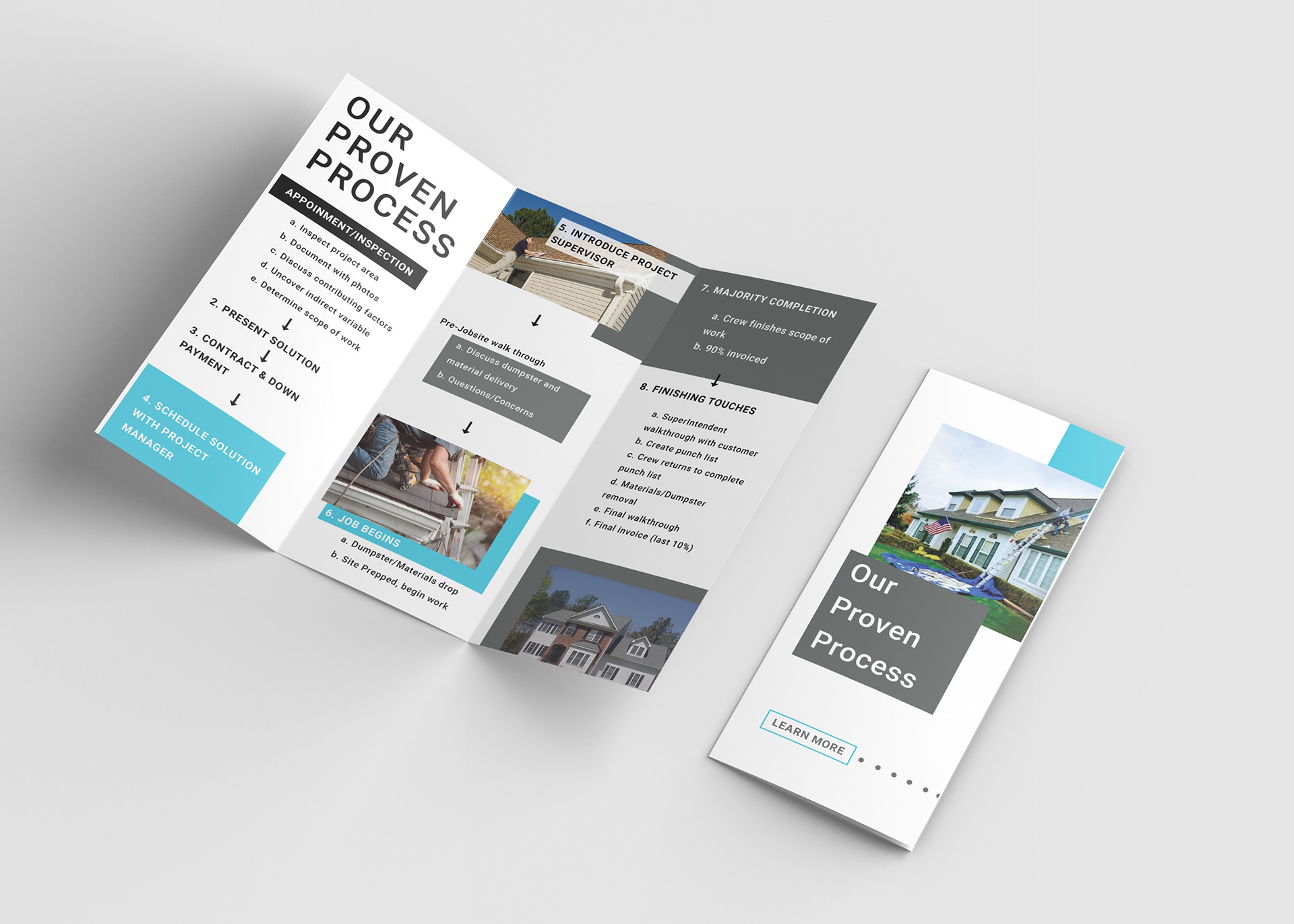 Trifold Brochure Design Inside