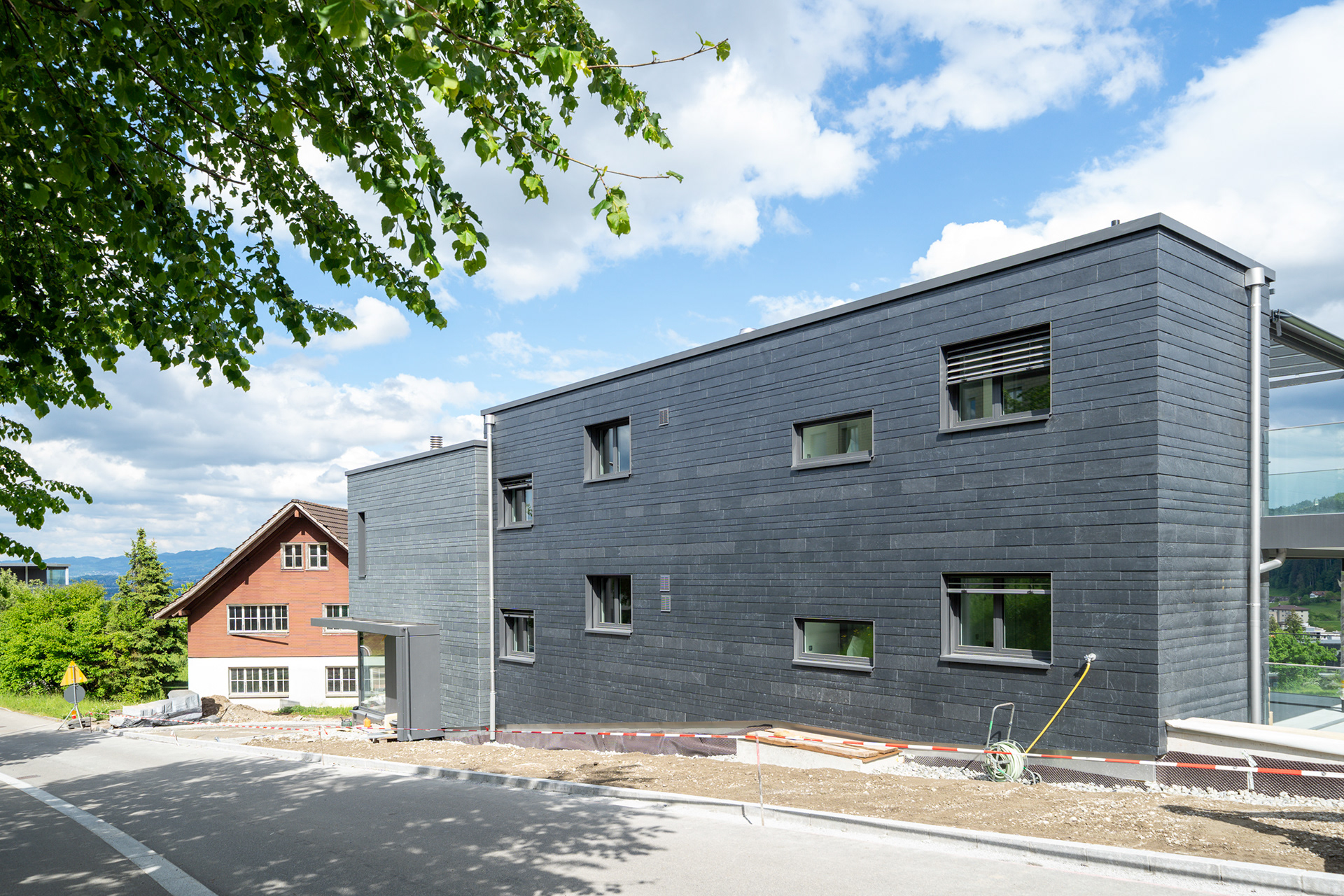 Ansicht Felsenstrasse (West)