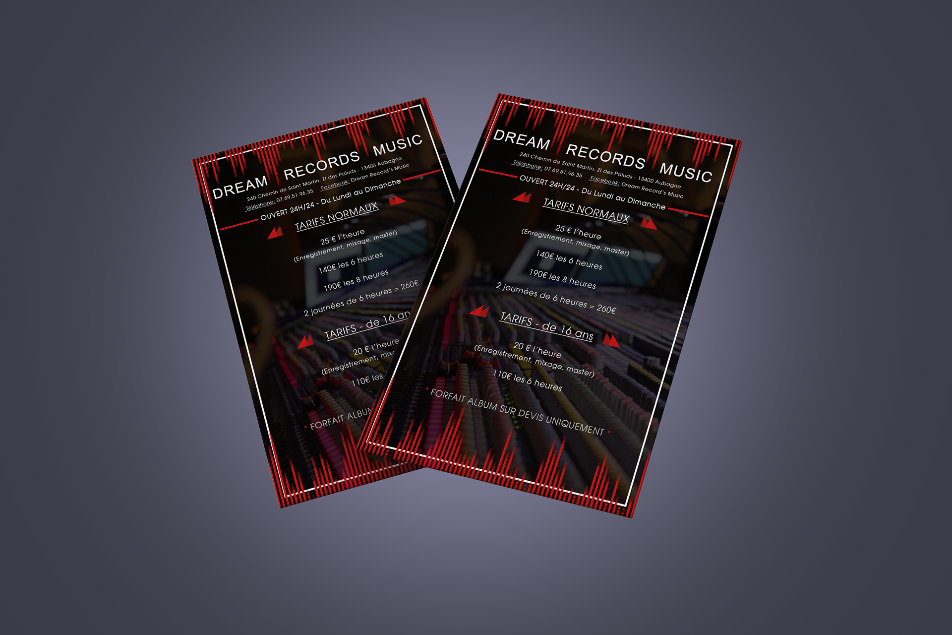 Flyers - Dream Records Music