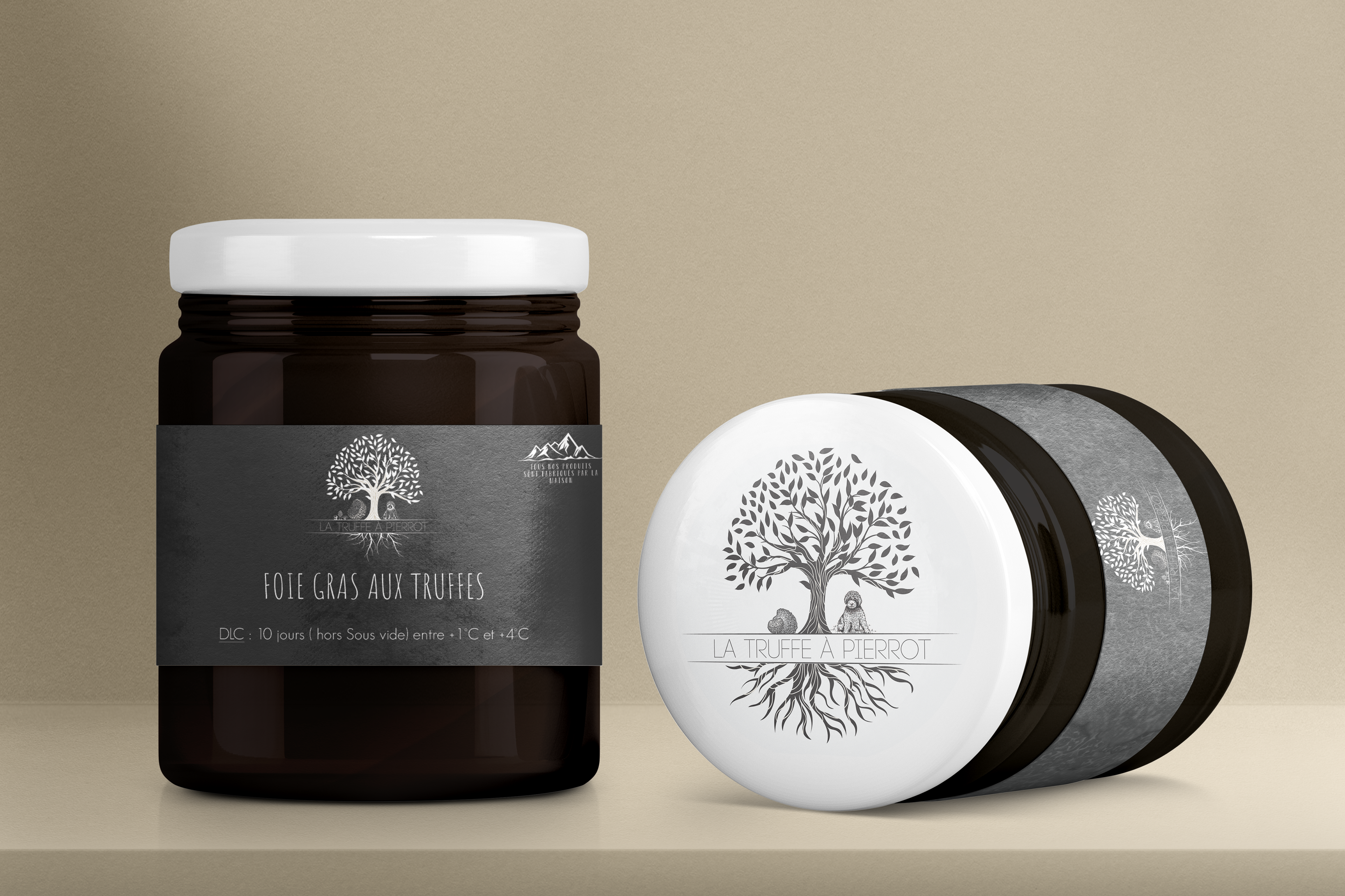 Etiquettes + Logo - La Truffe A Pierrot