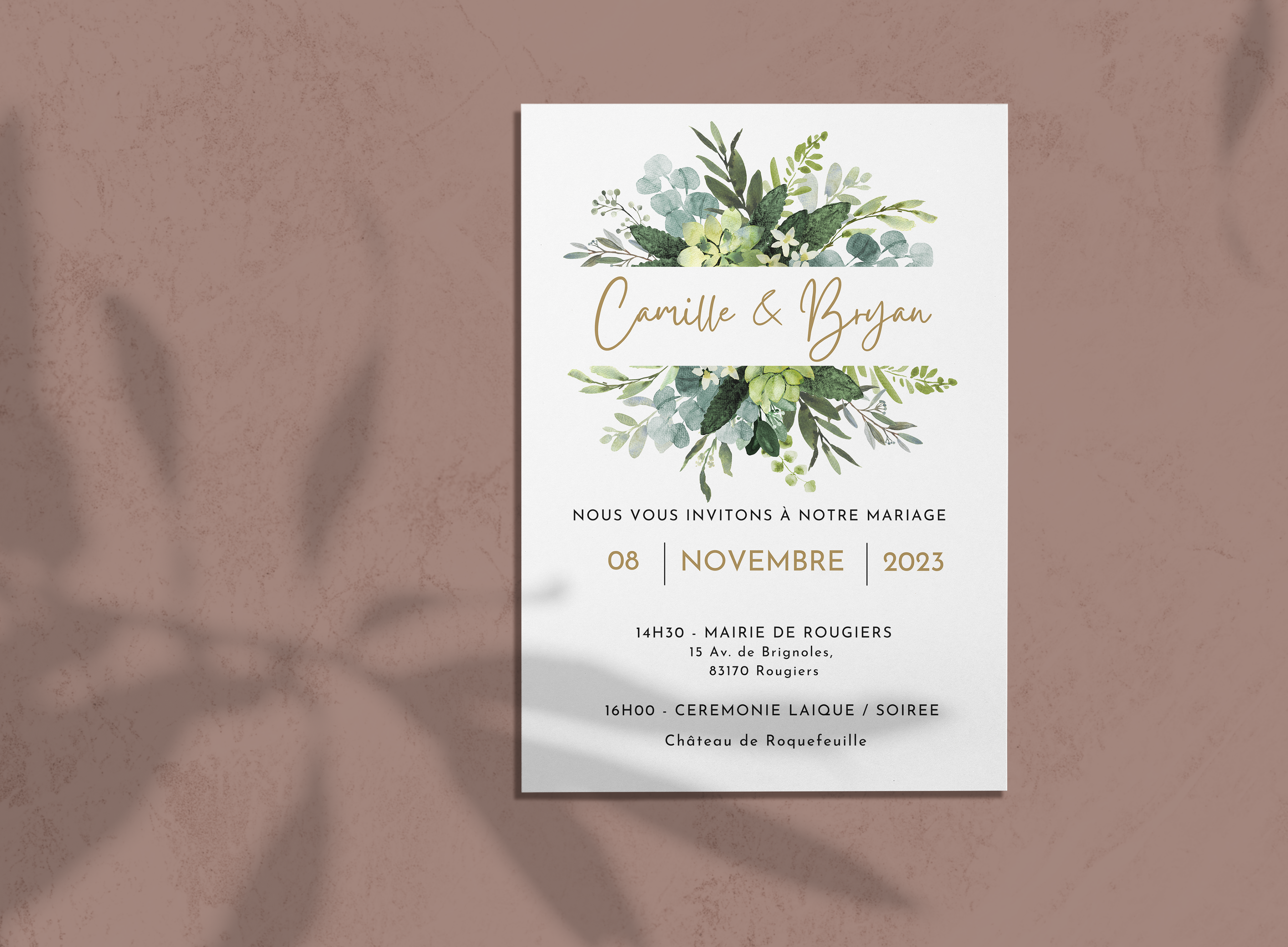 Faire-Part de Mariage